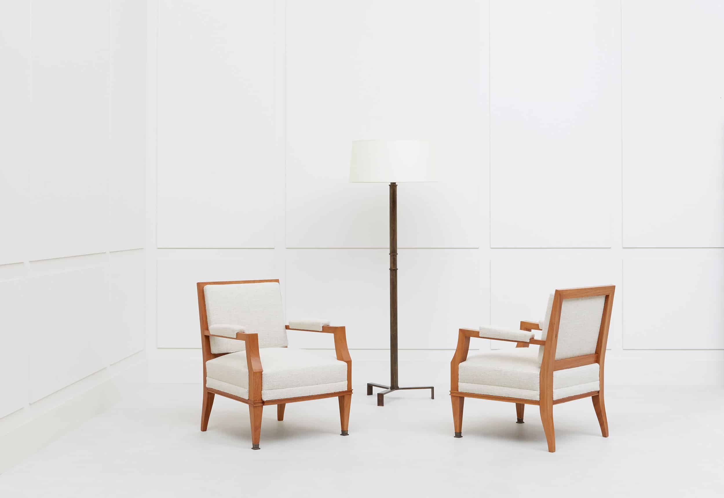 Jacques Quinet, Pair of armchairs, vue 05