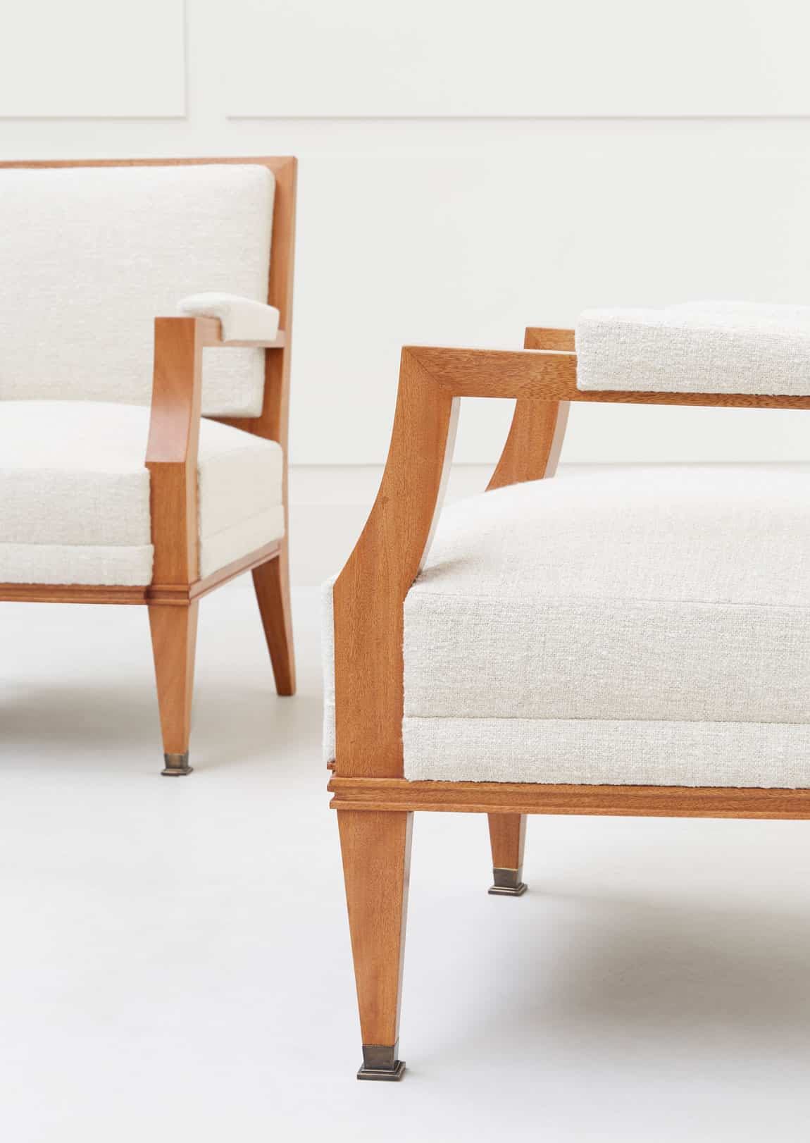 Jacques Quinet, Pair of armchairs, vue 03