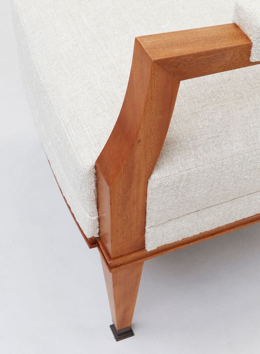 Jacques Quinet, Pair of armchairs, vue 04