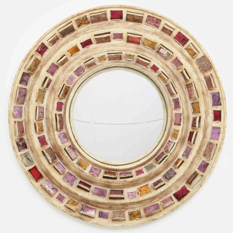 Line Vautrin, Rare miroir «Roue»