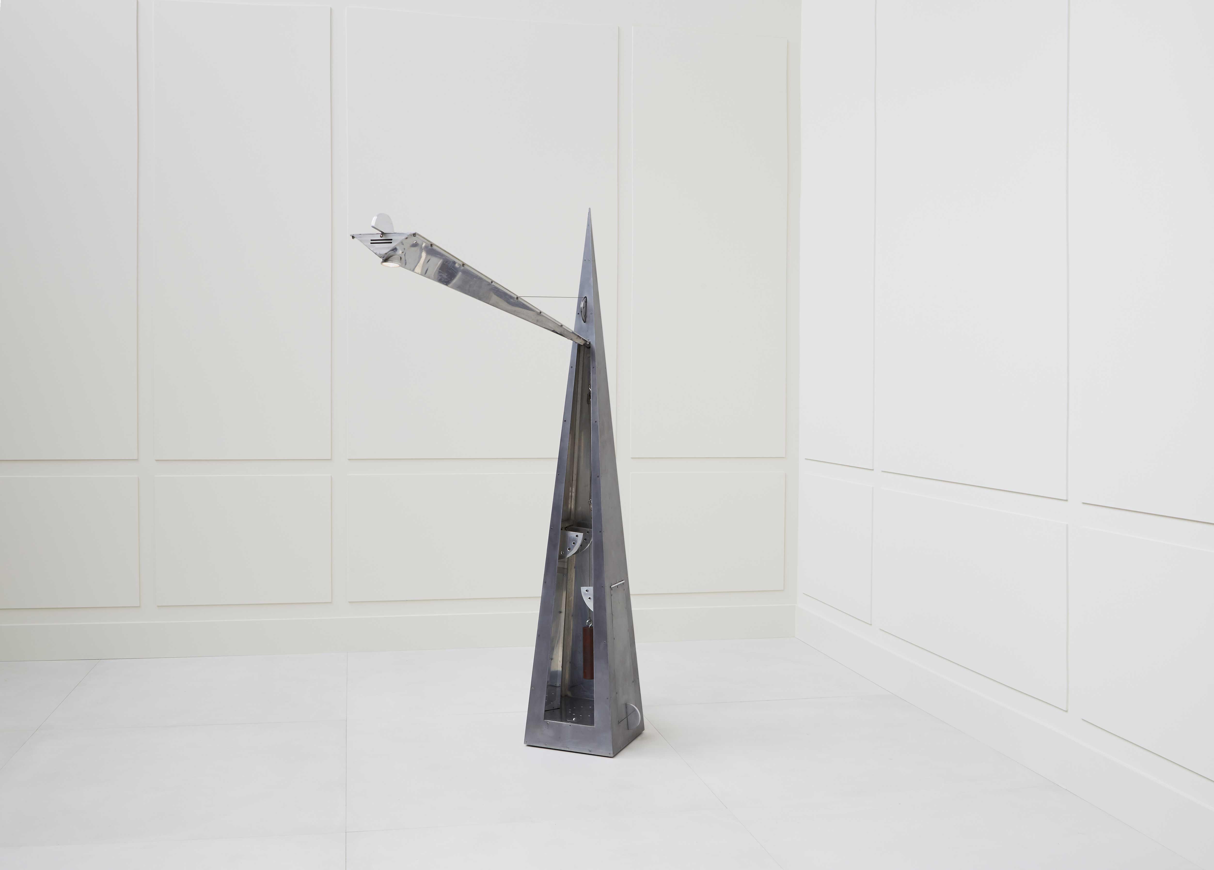 Yonel Lebovici, Rare floorlamp “Le Pantomime”, vue 03