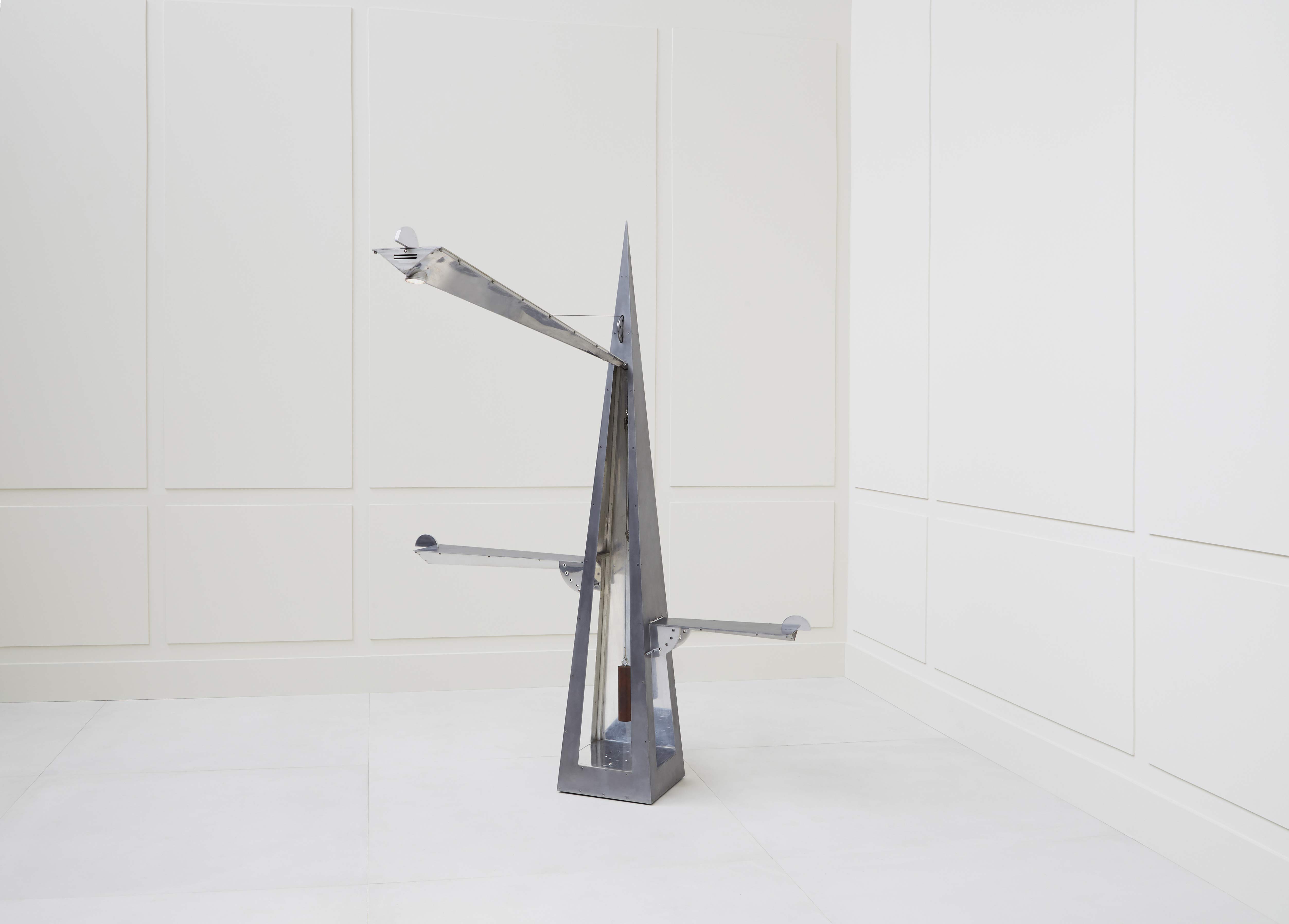 Yonel Lebovici, Rare floorlamp “Le Pantomime”, vue 01