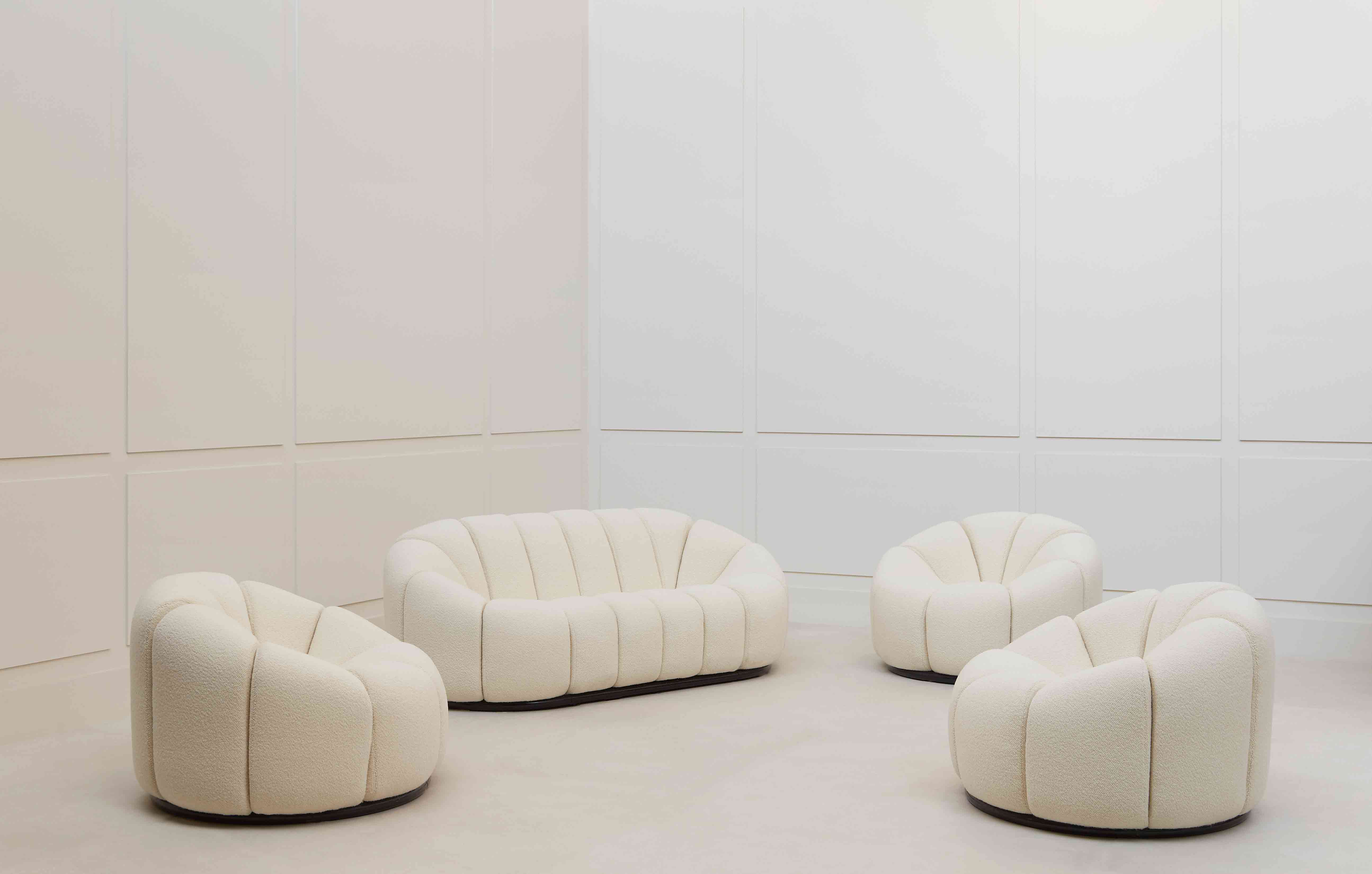 Pierre Paulin, Ensemble de salon “Élysée”, vue 03