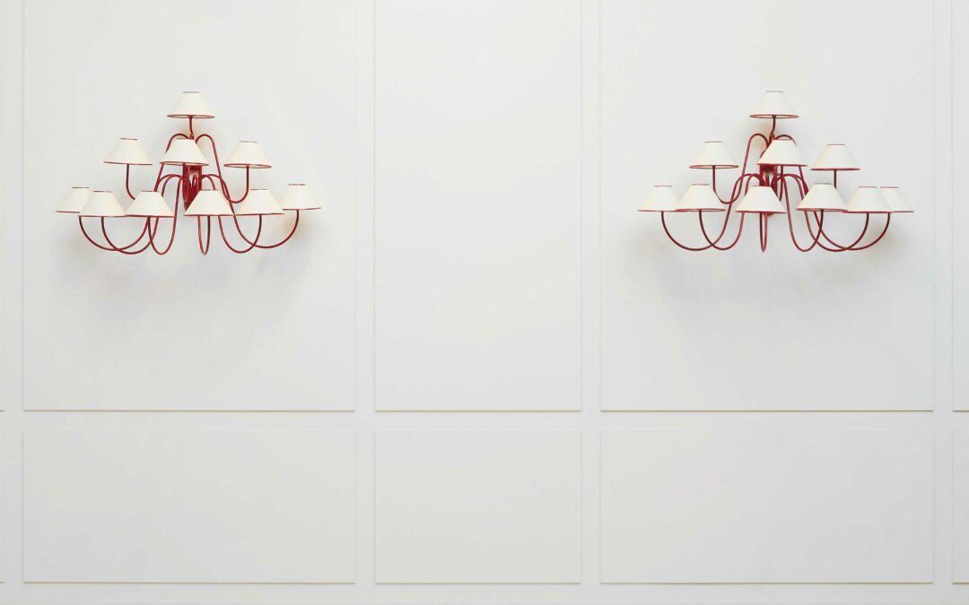 Jean Royère, Pair of «Bouquet» wall-lights