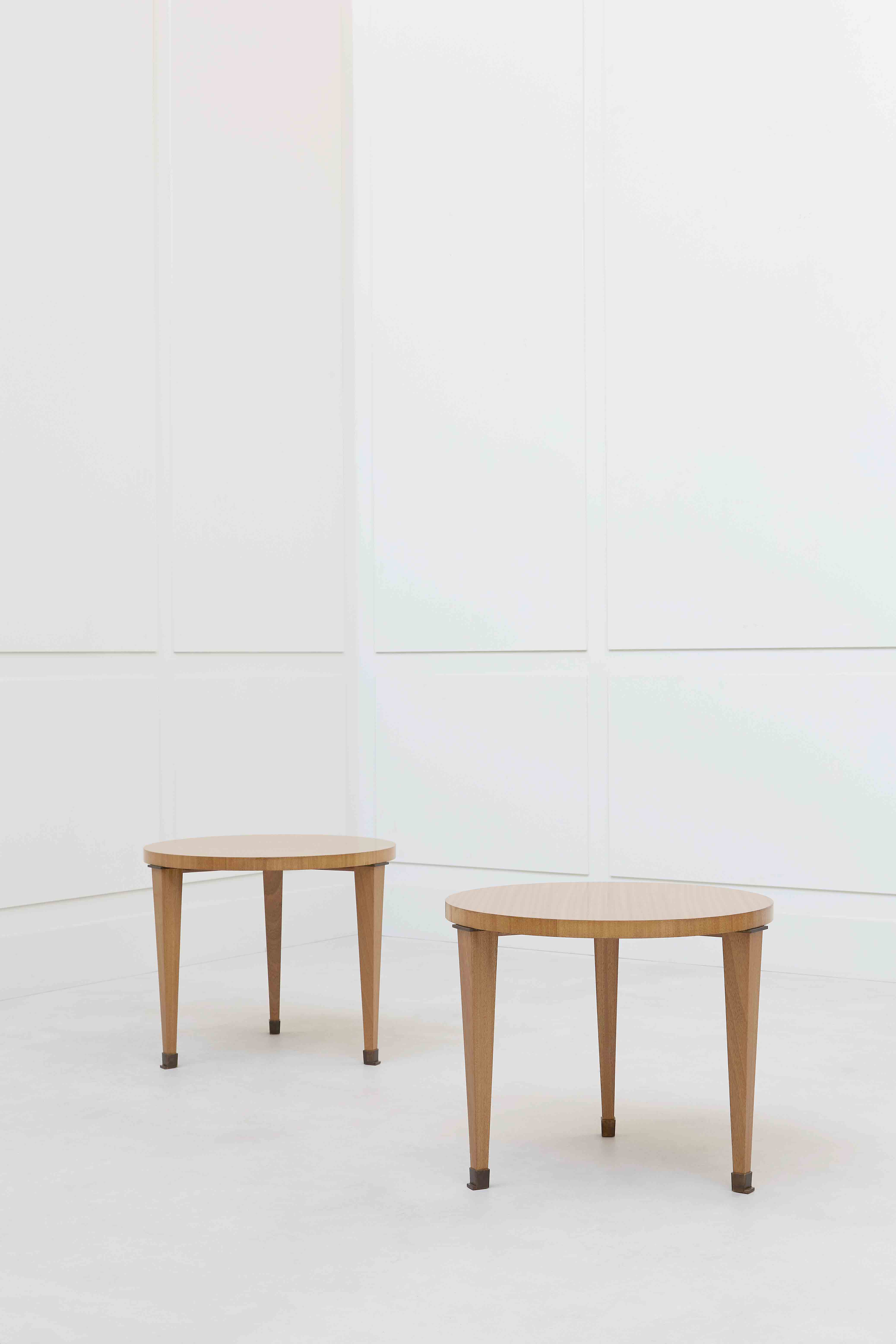 Jacques Quinet, pair of side tables, vue 02