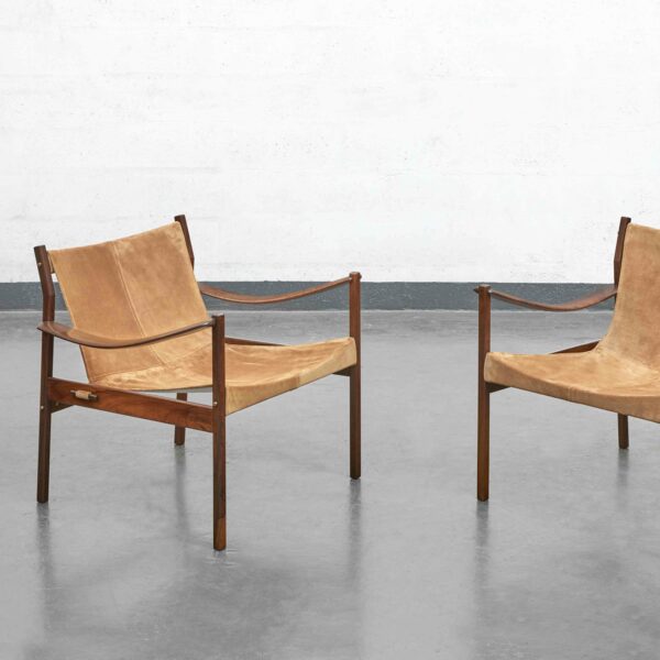 Jorge Zalszupin, paire de fauteuils “720”