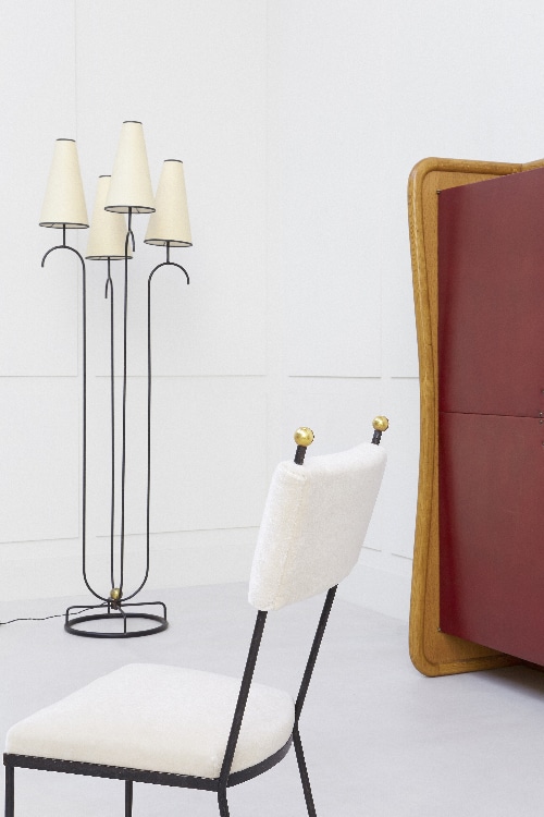 Jean Royère, Paire of « Boule » chairs, vue 05