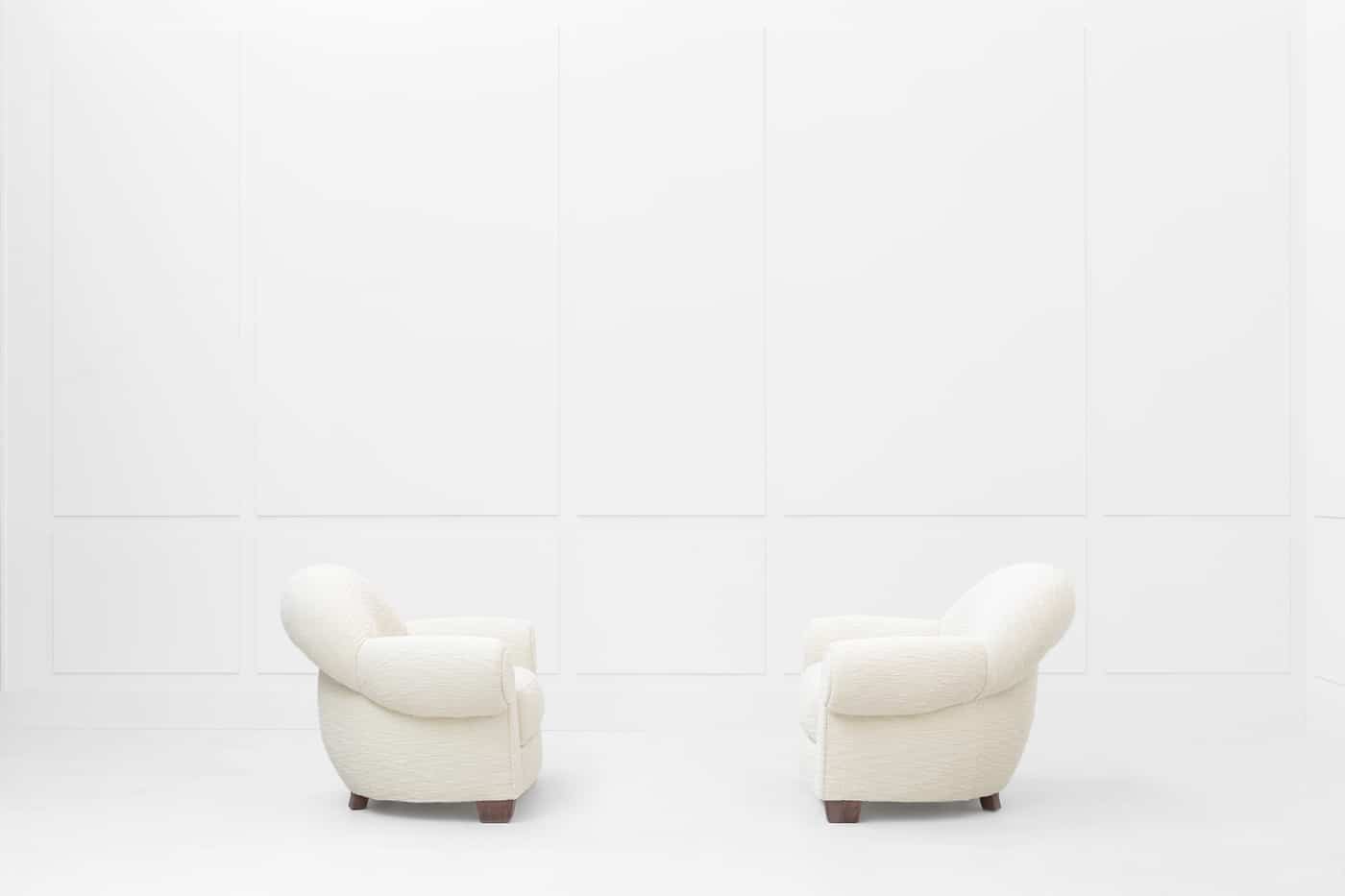 Jean-Michel Frank, Paire de fauteuils, vue 02