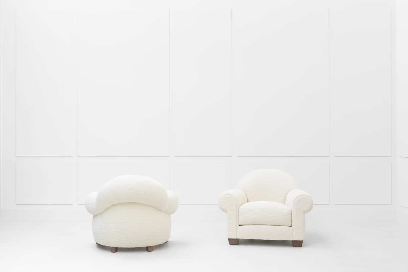 Jean-Michel Frank, Paire de fauteuils, vue 03