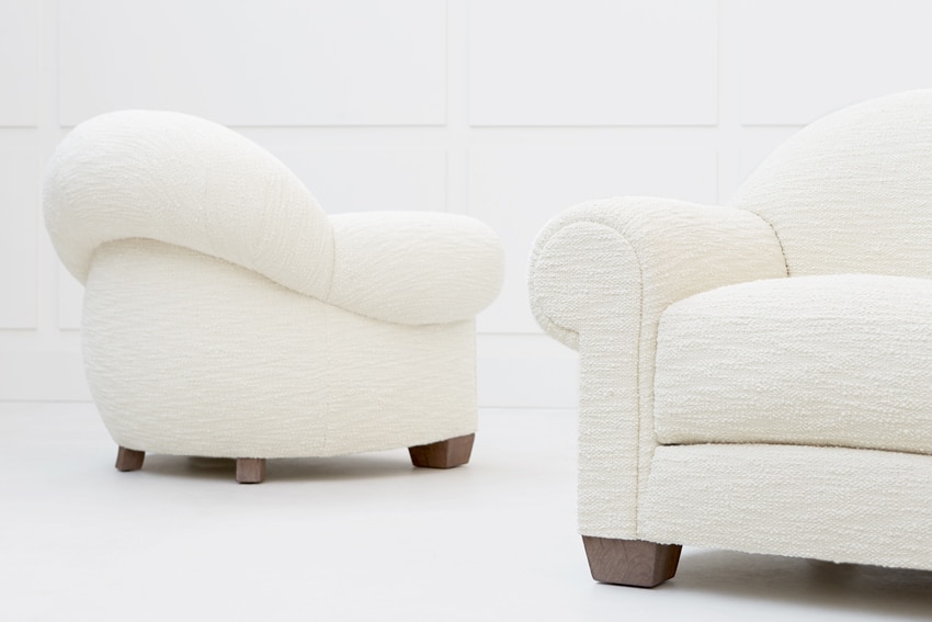 Jean-Michel Frank, Paire de fauteuils, vue 04