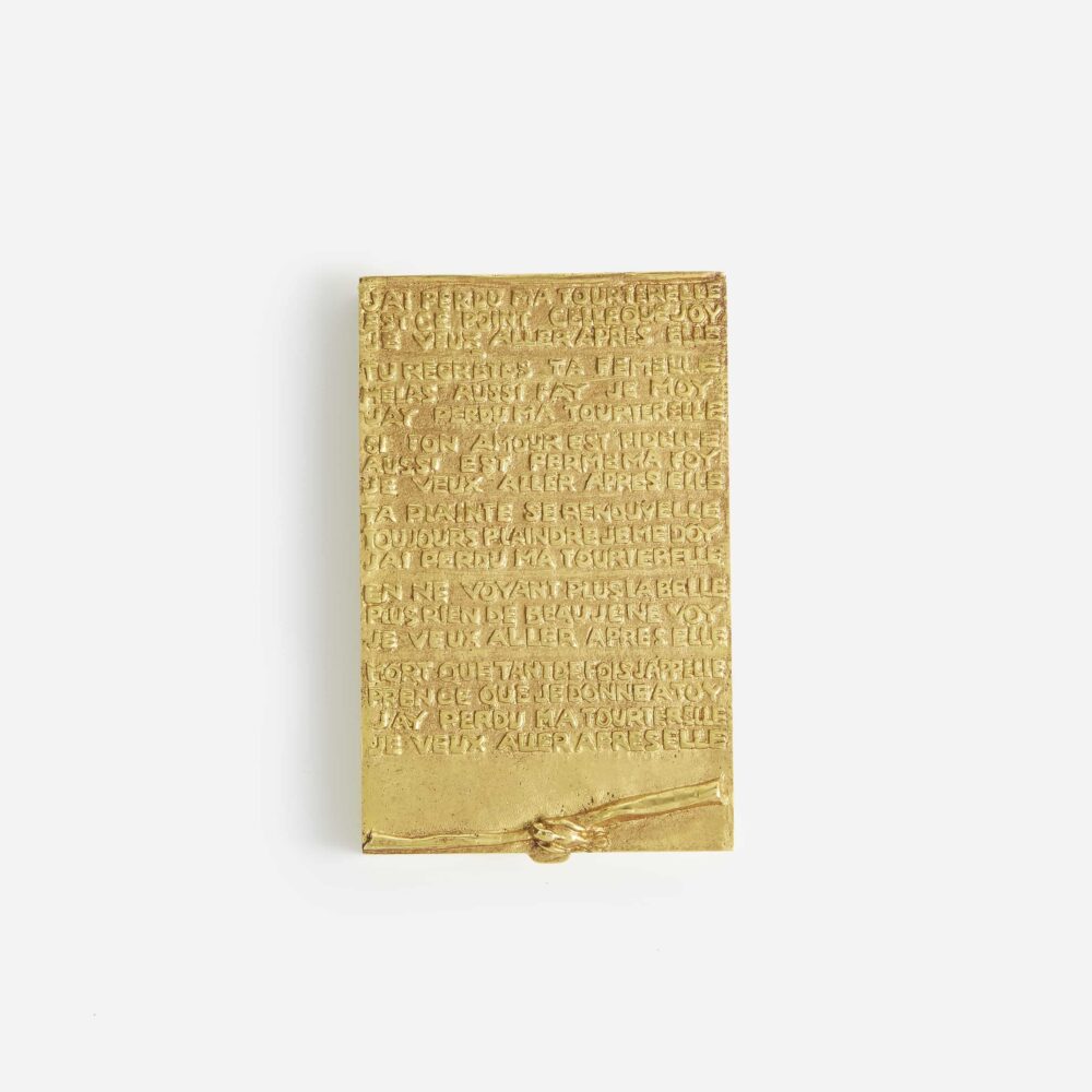 Boîte en bronze Line Vautrin