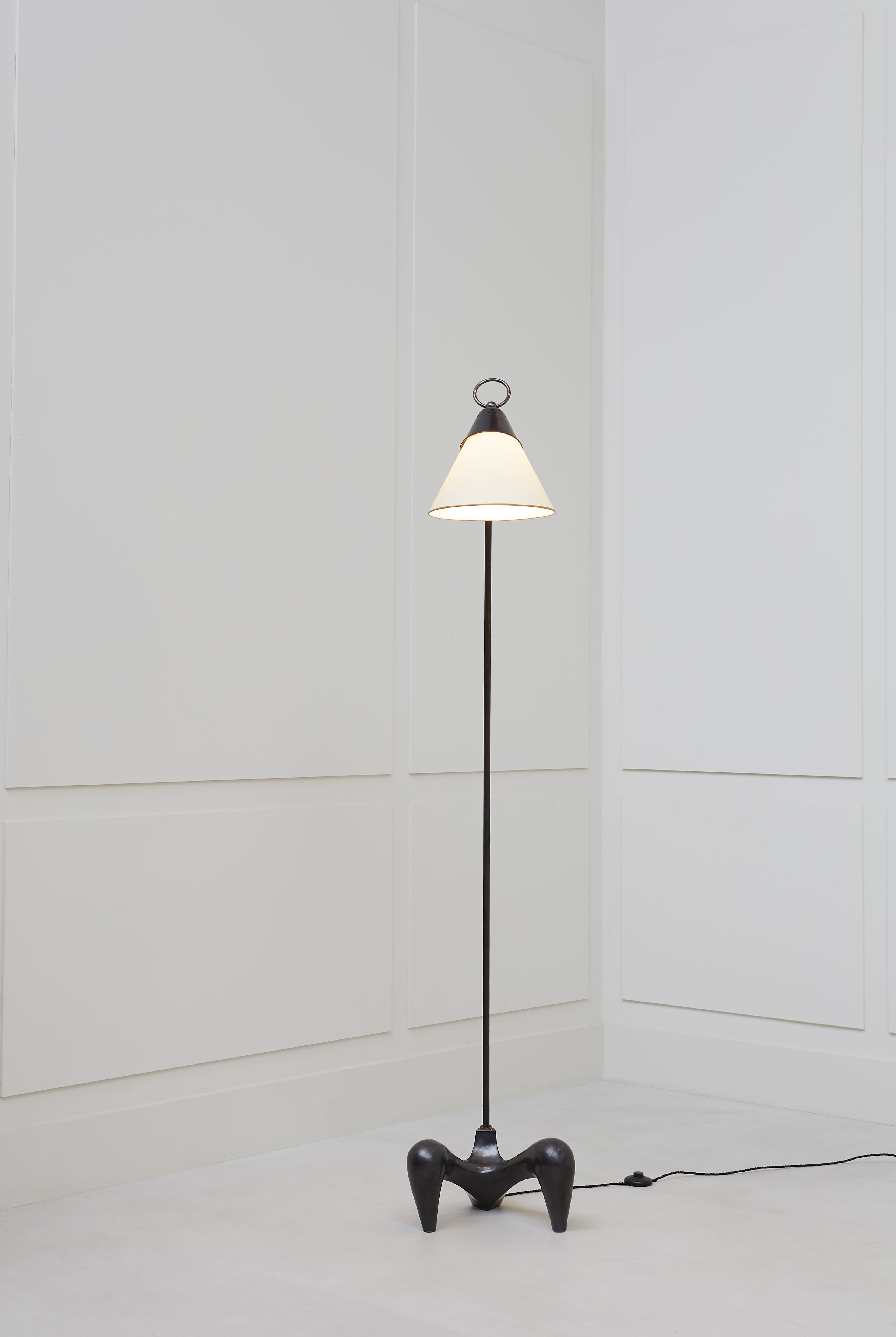 Georges Jouve, Floorlamp, vue 03