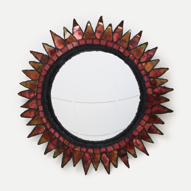 Line Vautrin, «Soleil à pointes» mirror