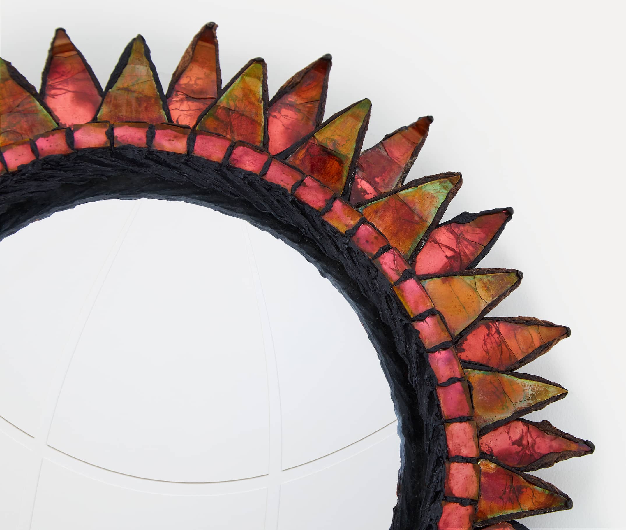 Line Vautrin, Miroir «Soleil à pointes», vue 03