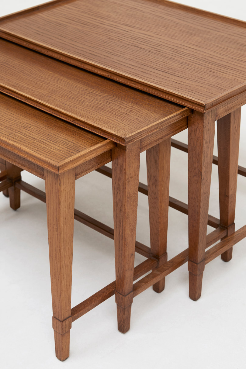 Jean-Michel Frank, Set of nesting tables, vue 04