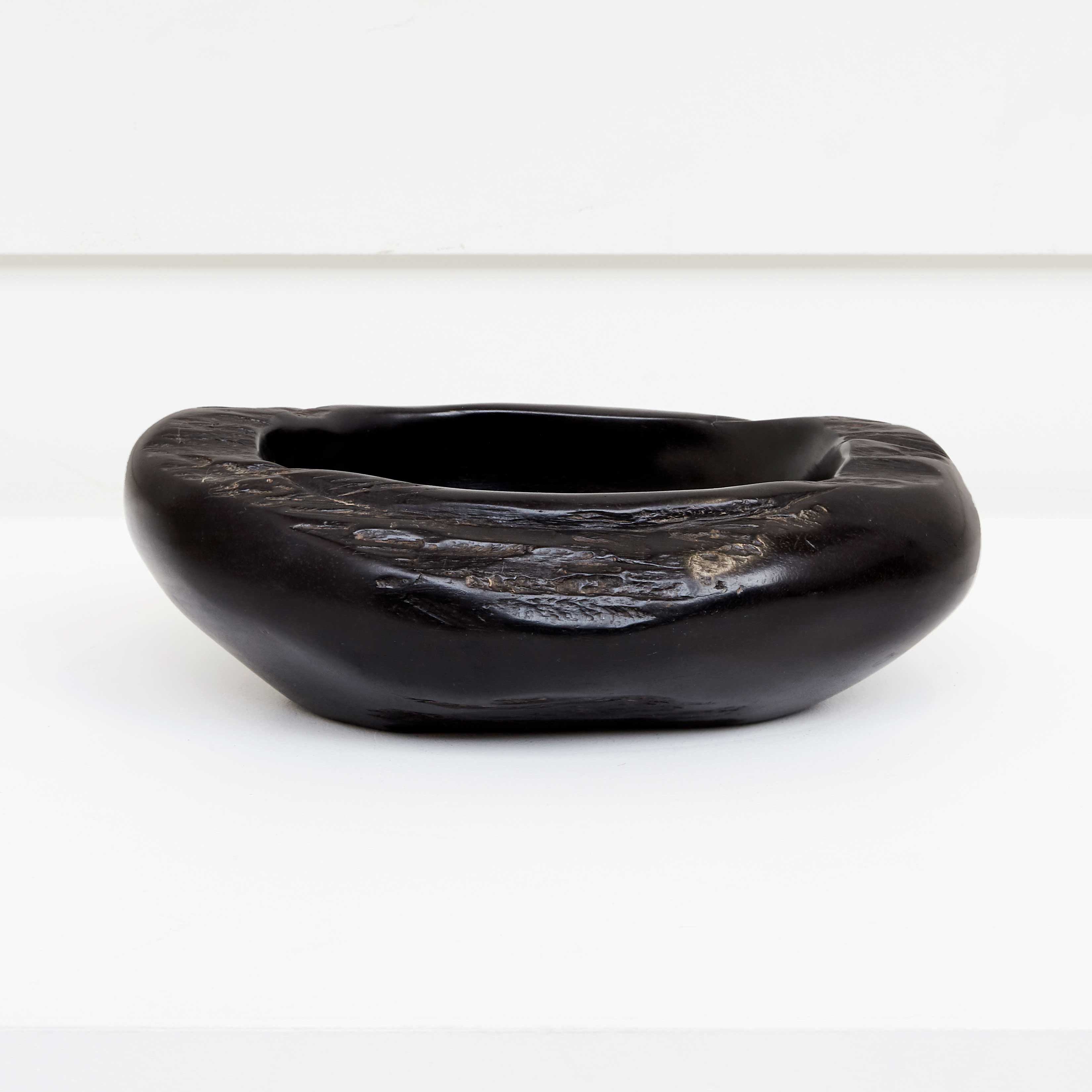 Alexandre Noll, Large ebony bowl, vue 03