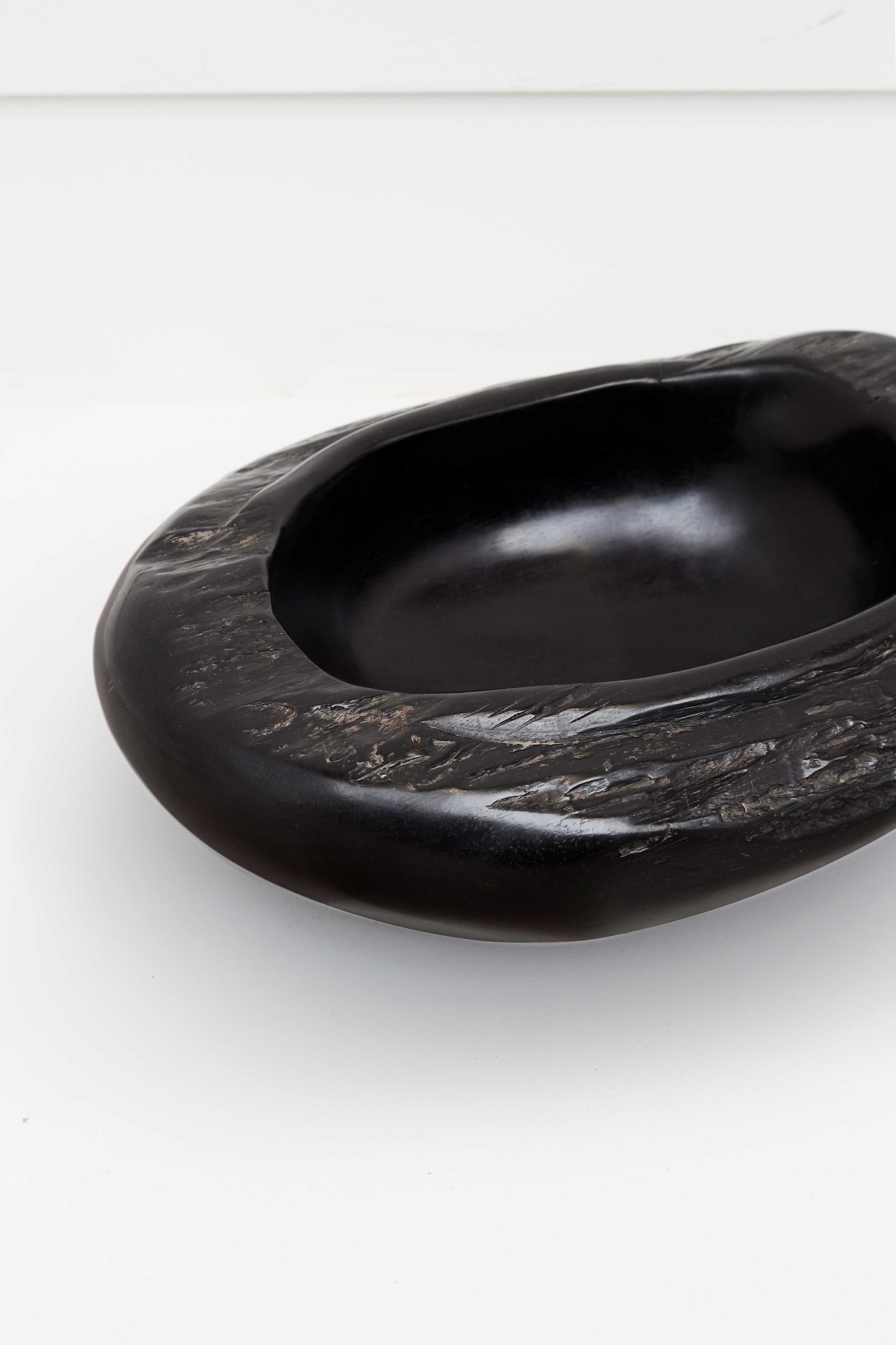 Alexandre Noll, Large ebony bowl, vue 04