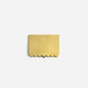 Lily of the valley gilded box by Line Vautrin