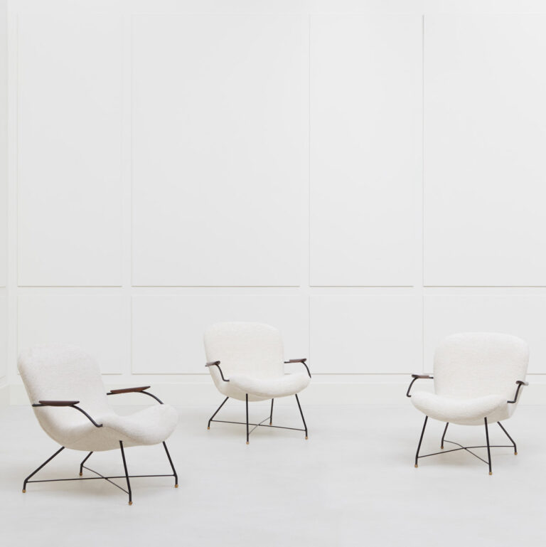 Carlo Hauner & Martin Eisler, Set of three armchais