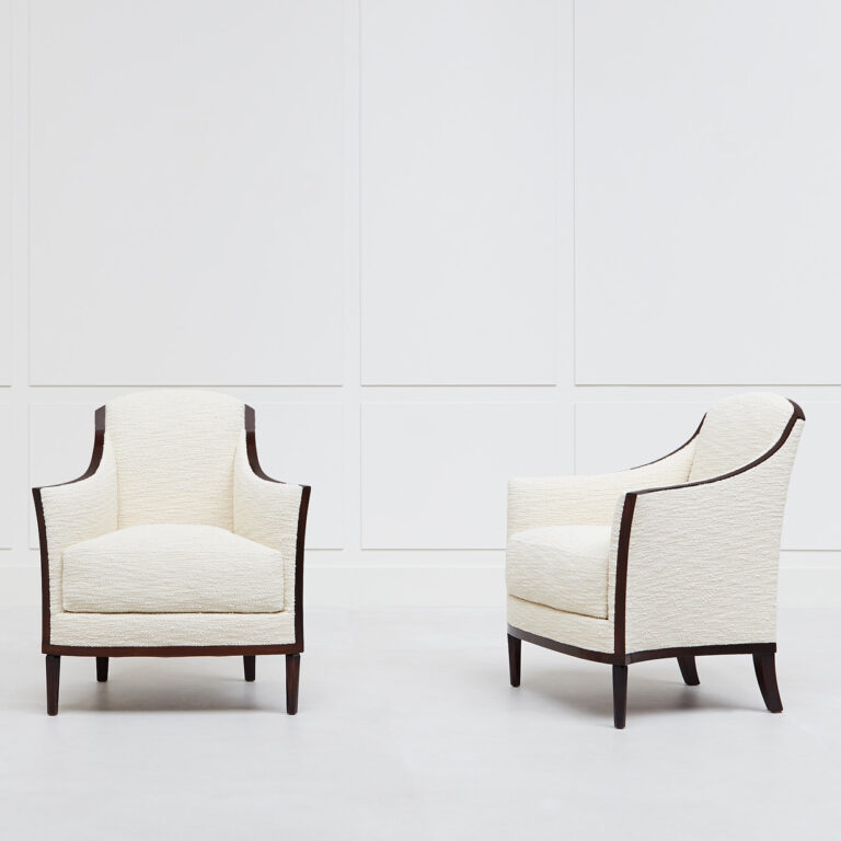 Jean-Michel Frank, Paire de fauteuils
