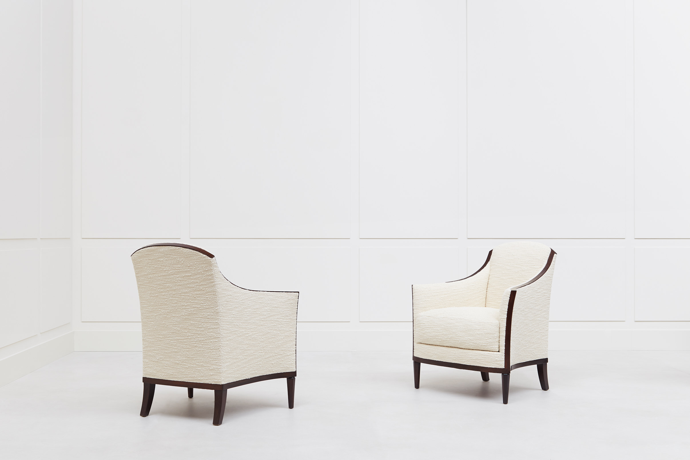 Jean-Michel Frank, Pair of armchairs, vue 02