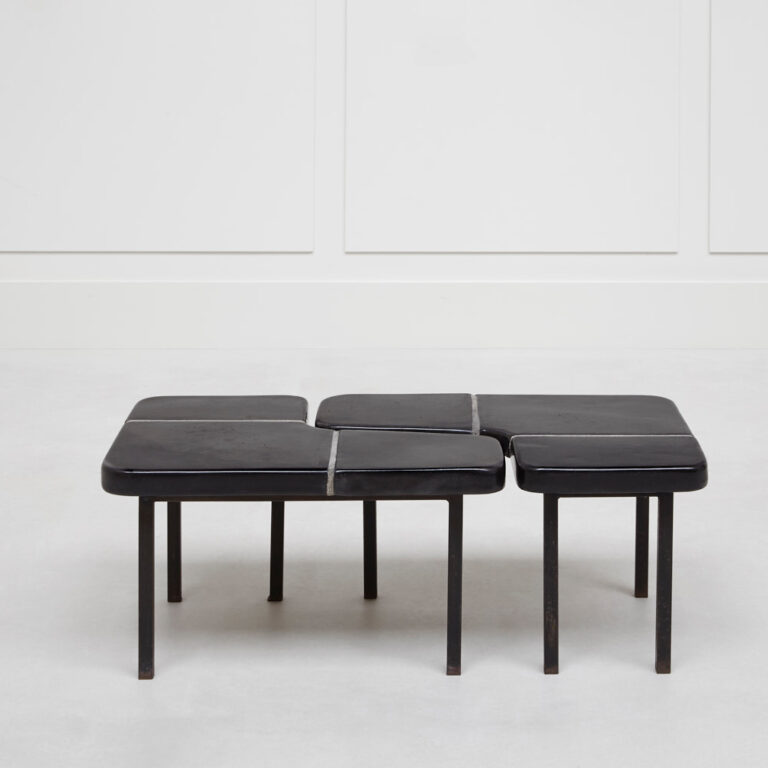 Georges Jouve, Pair of interlocking coffee tables