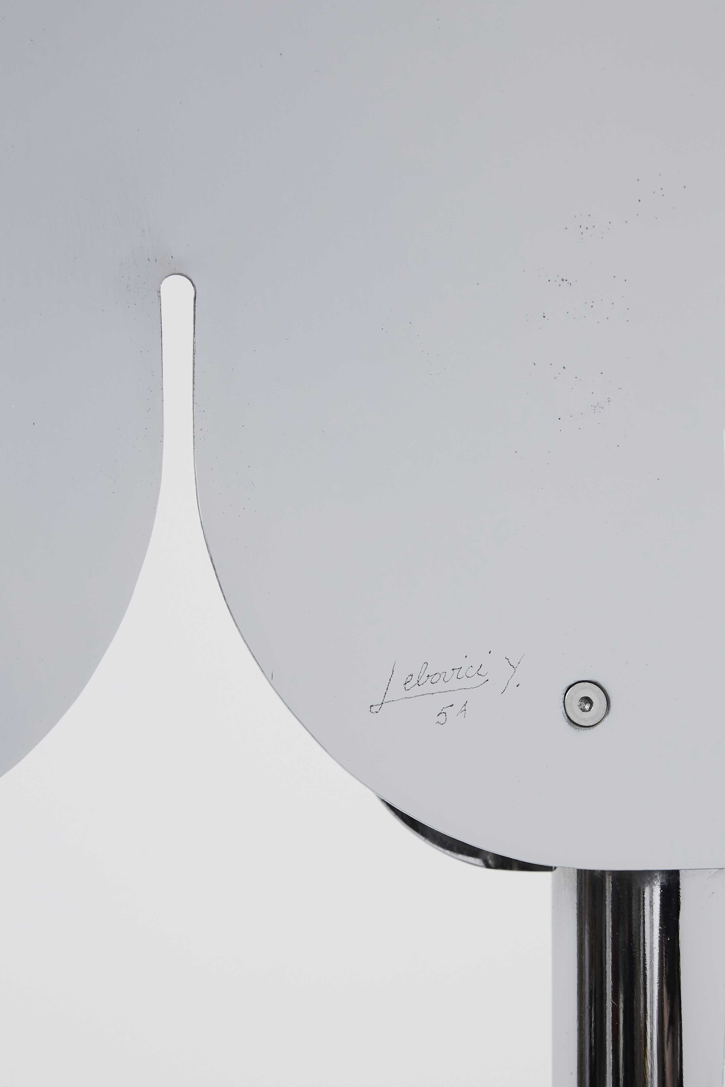 Yonel Lebovici, «Epingle de nourrice» floor lamp, vue 03