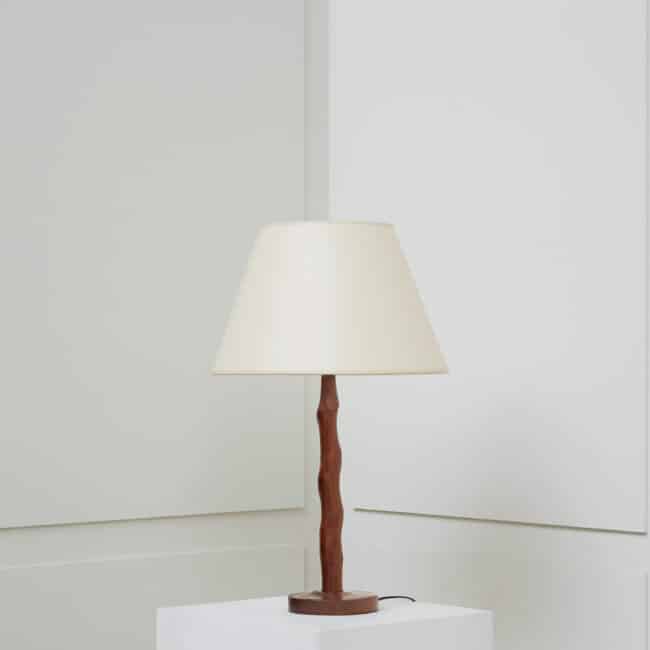 Alexandre Noll, Lampe en acajou