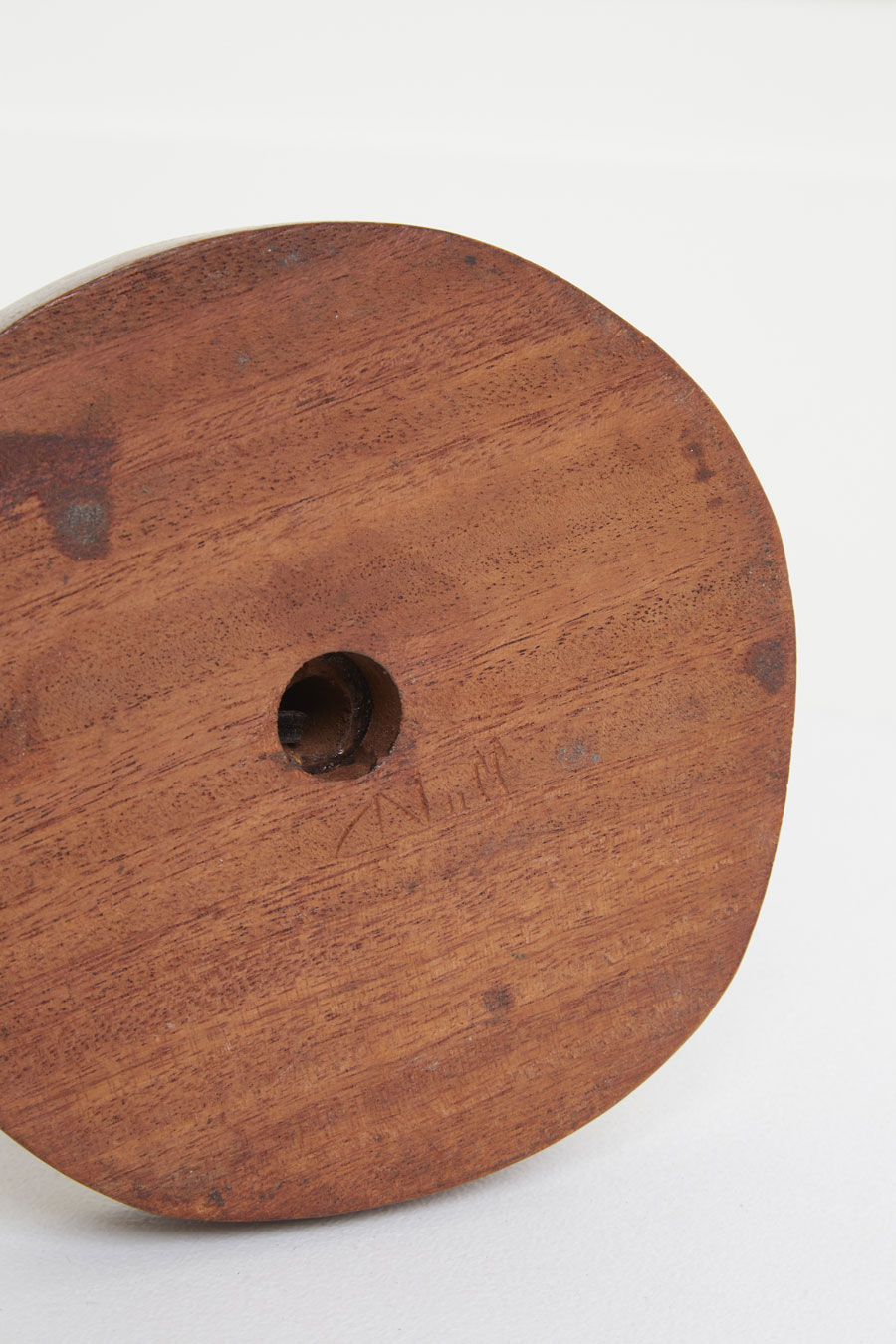 Alexandre Noll, Mahogany lamp, vue 03