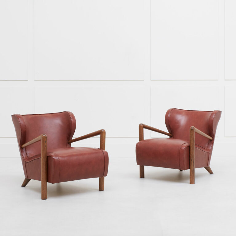 Jean Royère, Pair of armchairs