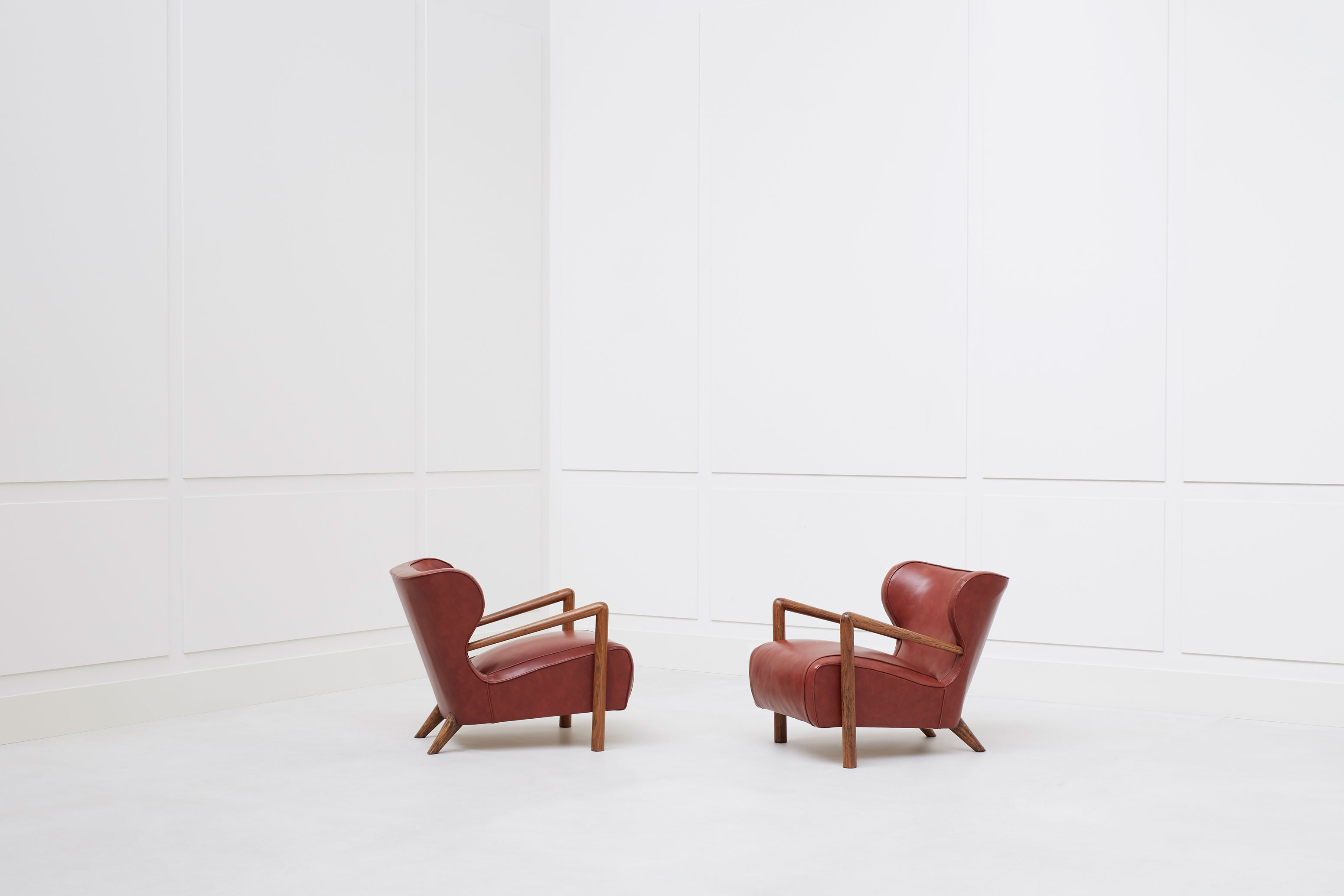 Jean Royère, Pair of armchairs, vue 04