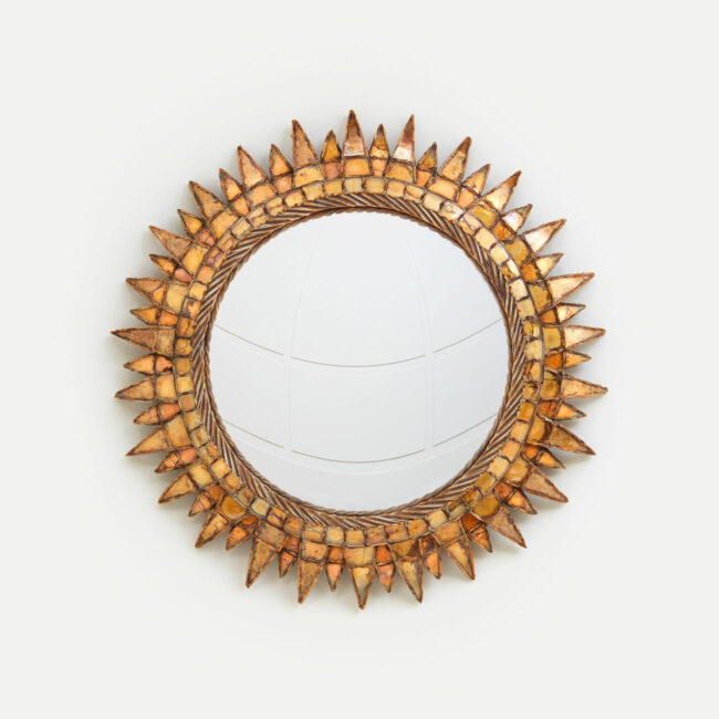 Line Vautrin, «Soleil à Pointes n°3» mirror