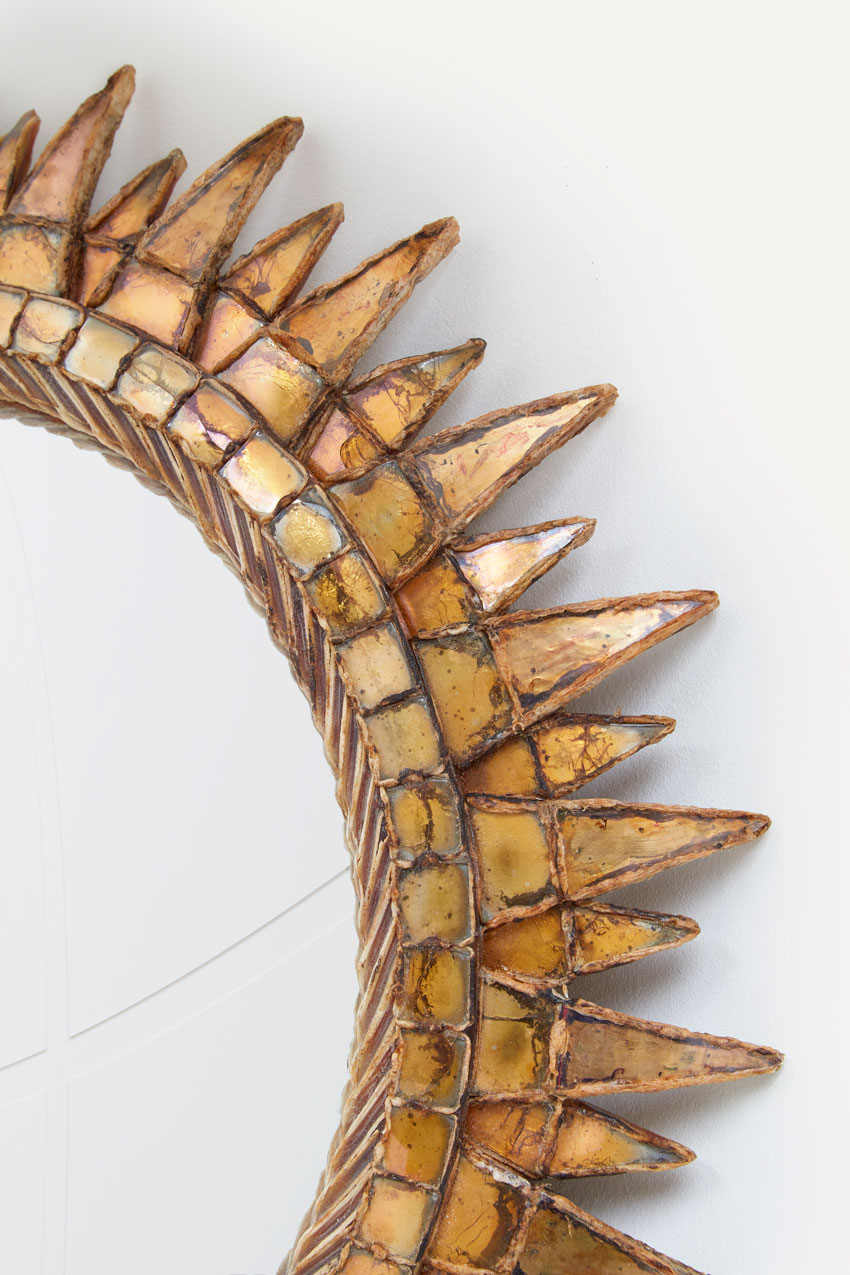 Line Vautrin, Miroir «Soleil à Pointes n°3», vue 03