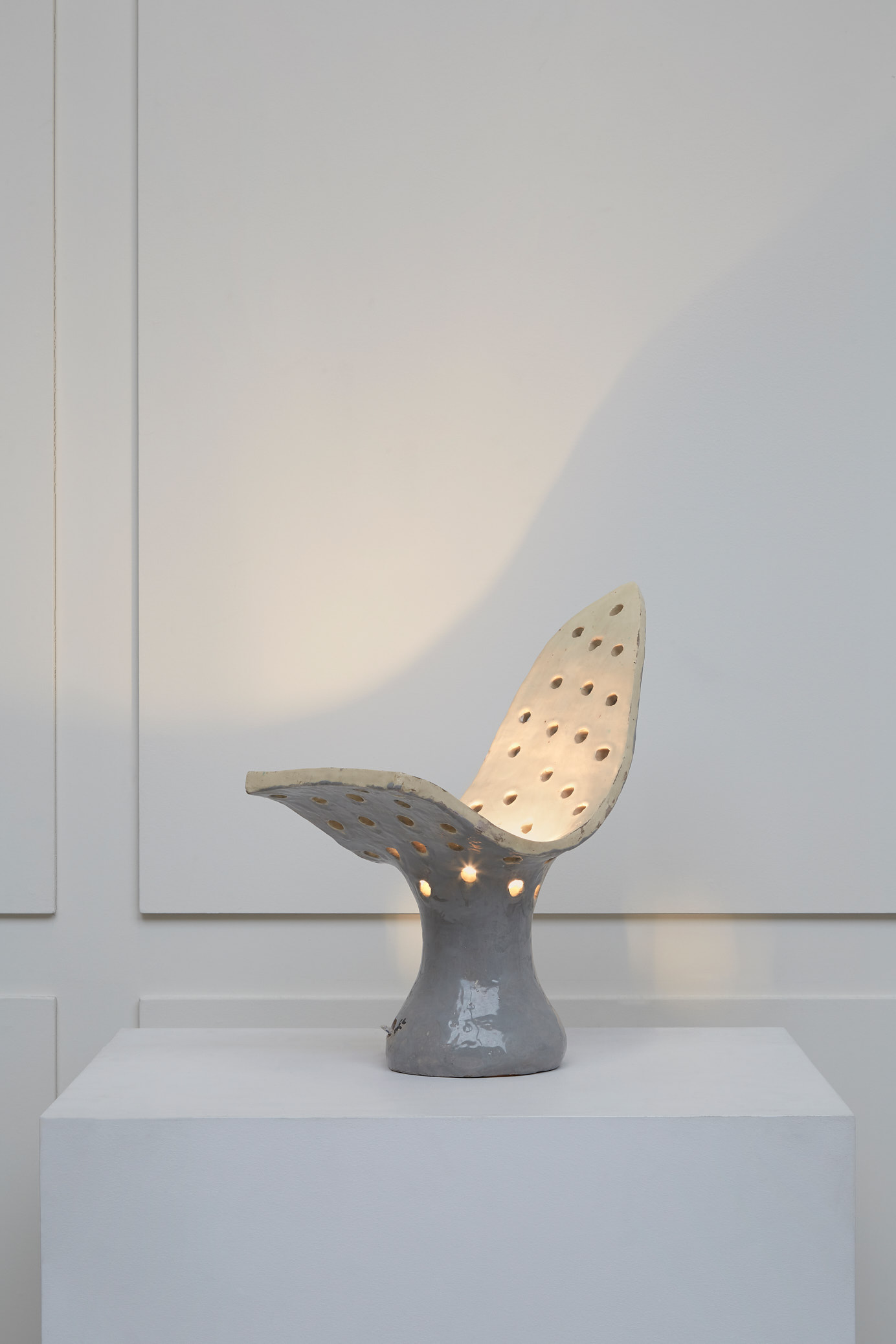 Guidette Carbonell, Lampe « Oiseau feuille », vue 06