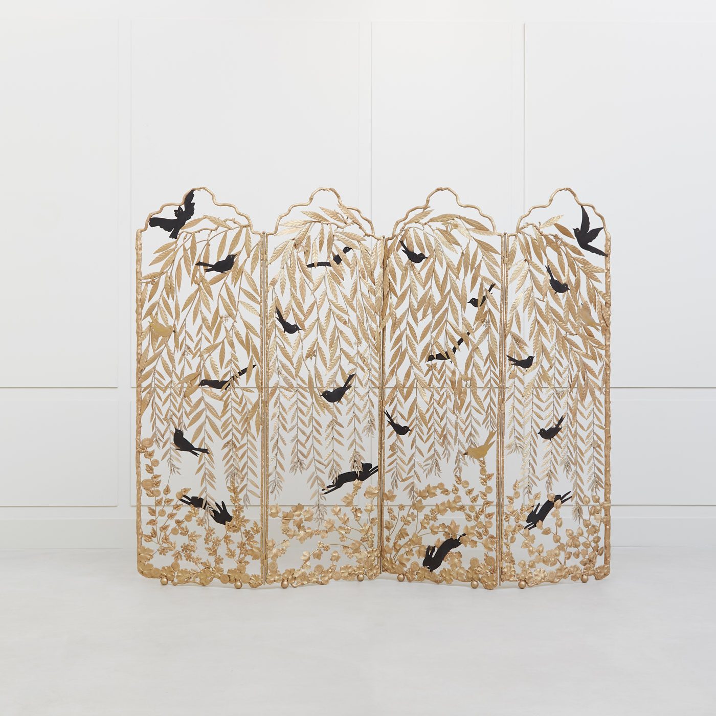 Joy de Rohan Chabot, “The weeping willow, black birds and rabbits”, vue 01
