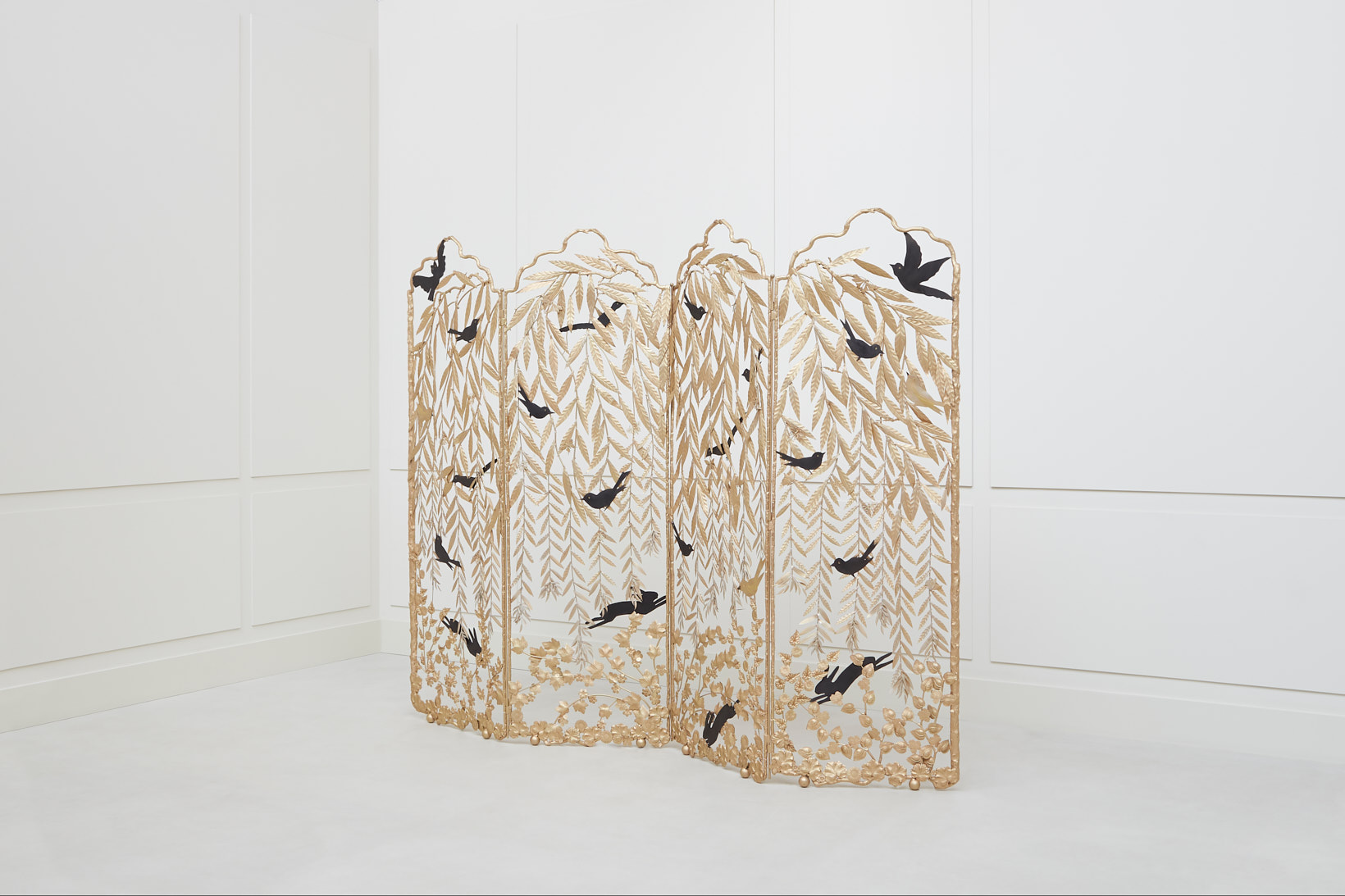 Joy de Rohan Chabot, “The weeping willow, black birds and rabbits”, vue 02