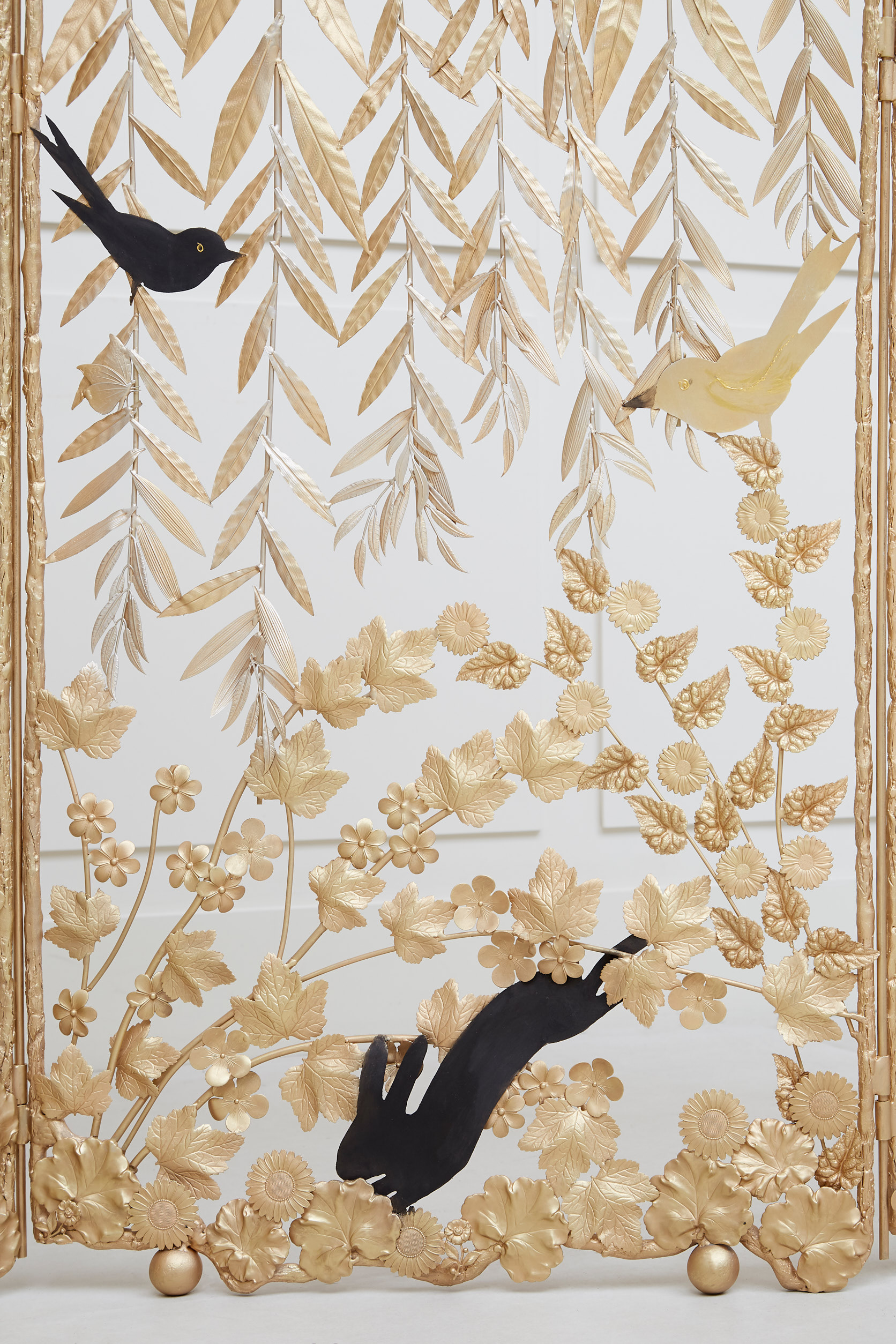 Joy de Rohan Chabot, “The weeping willow, black birds and rabbits”, vue 03