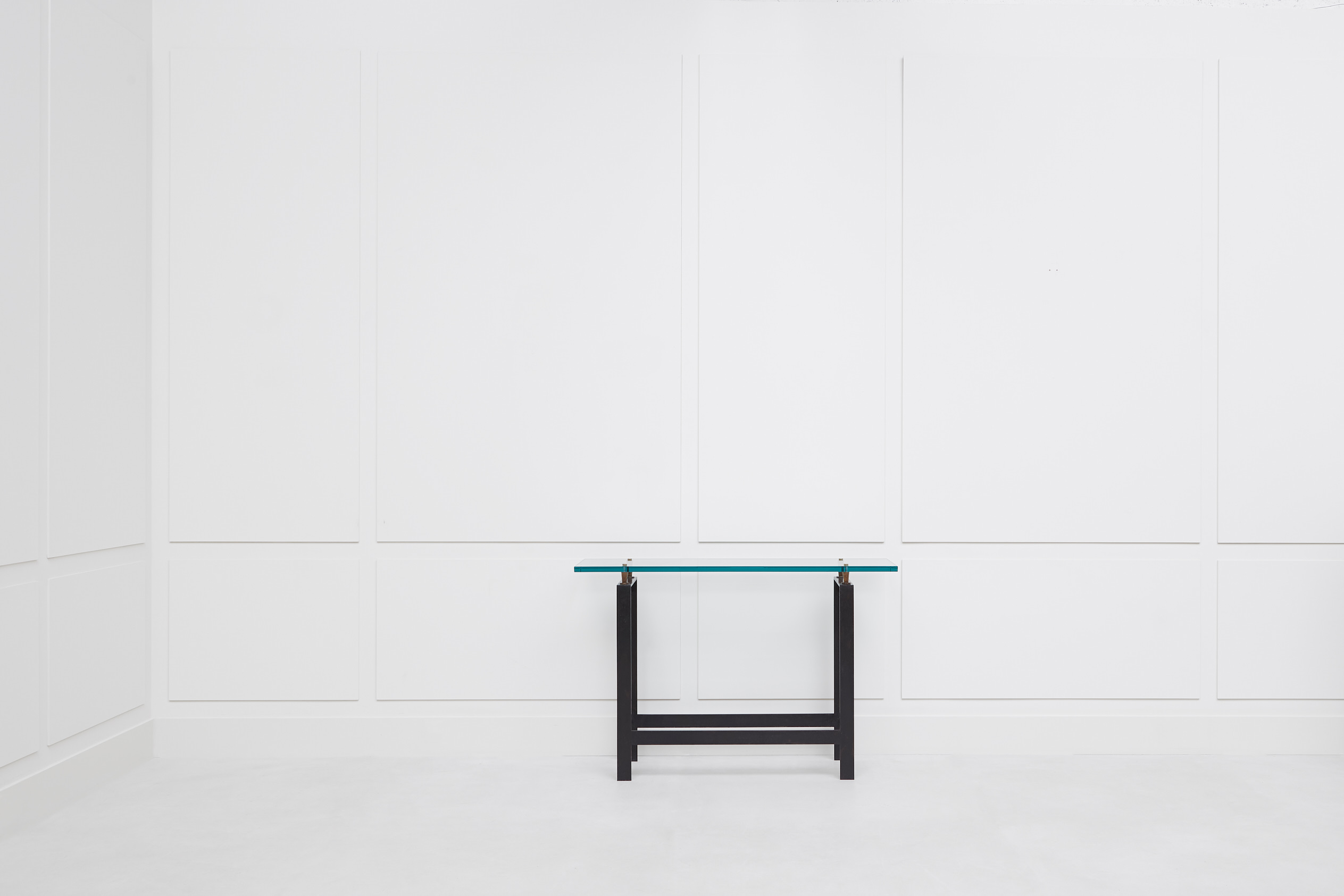 Jacques Quinet, console table, vue 01