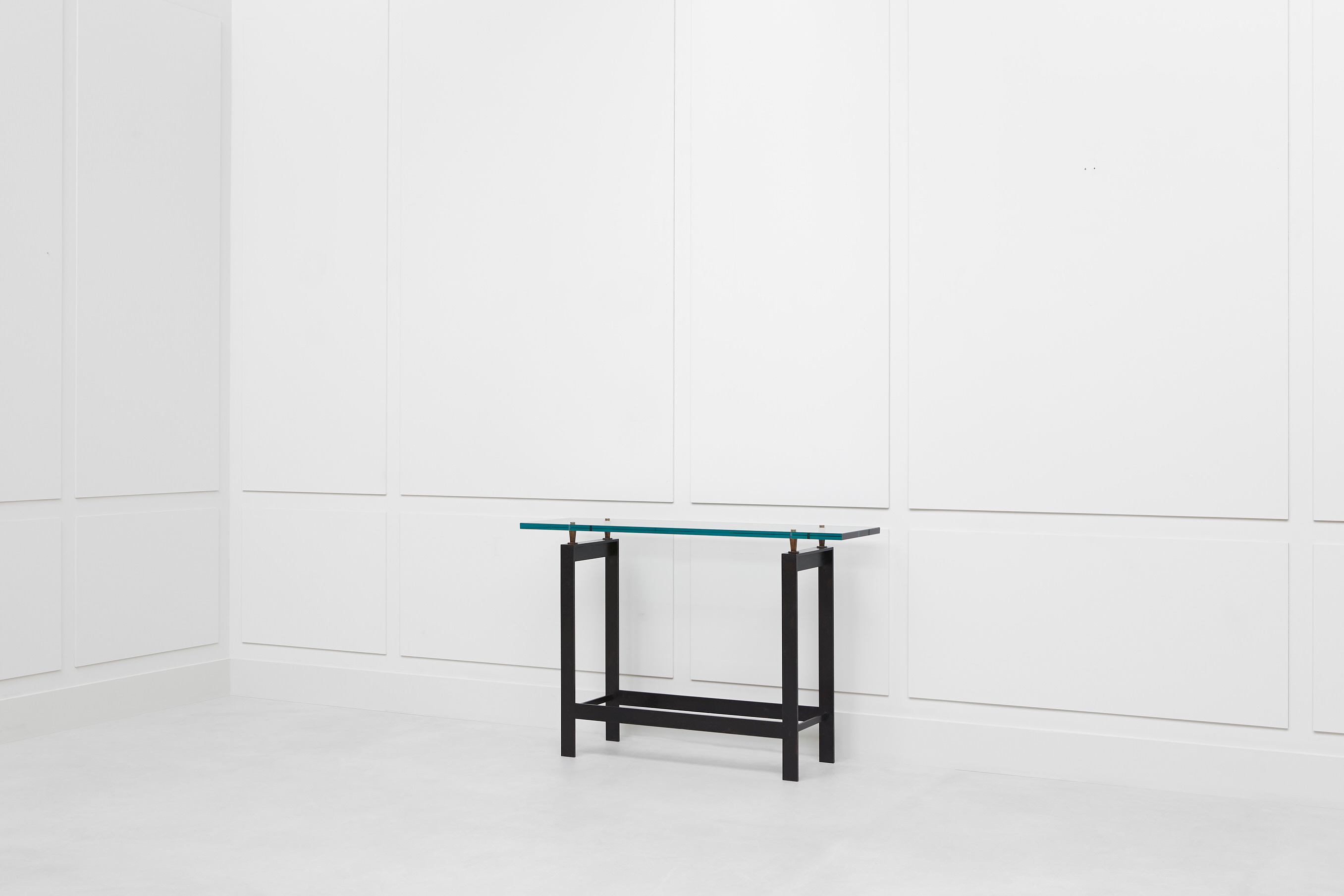 Jacques Quinet, console table, vue 02