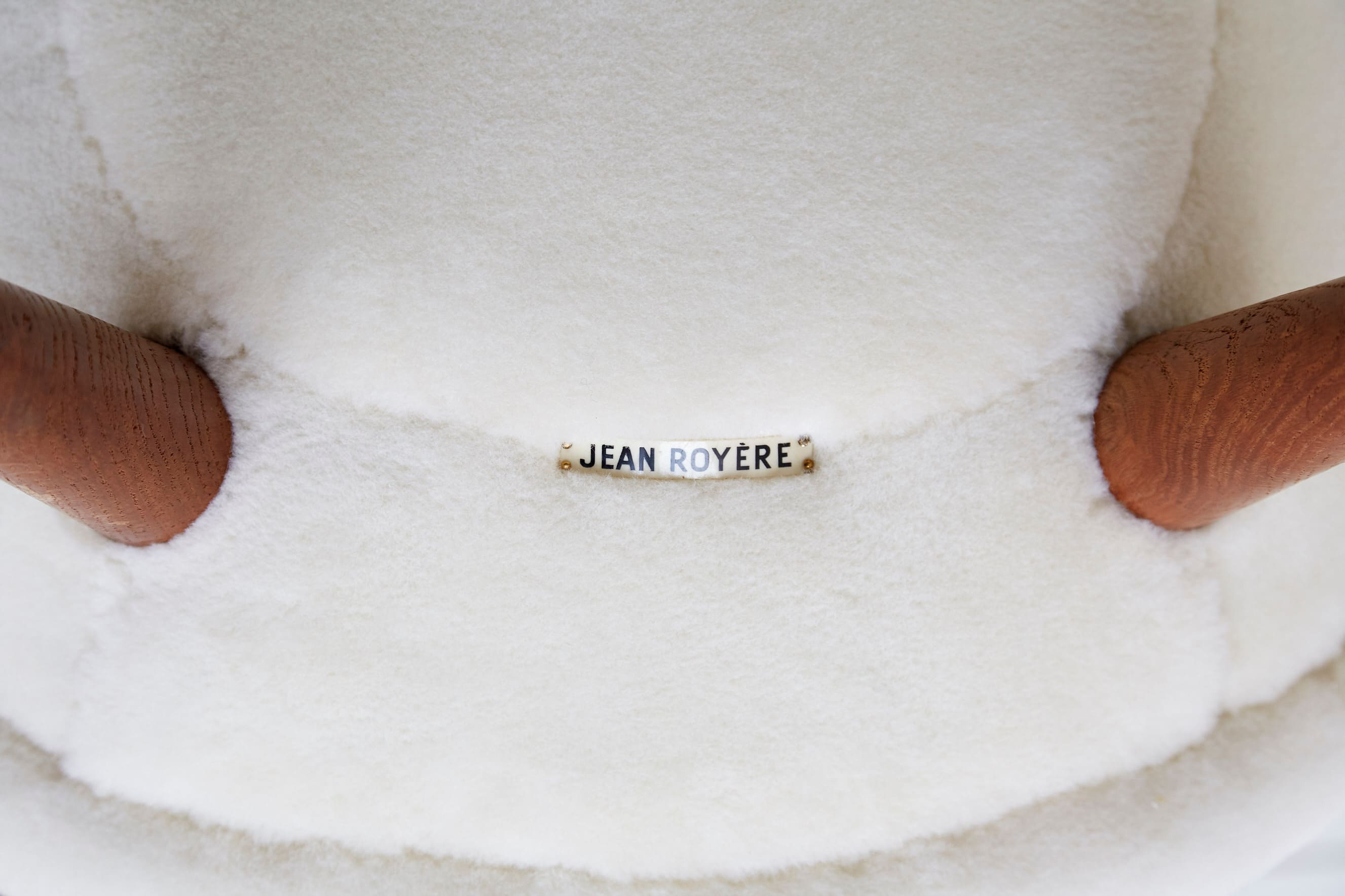Jean Royère, Paire de fauteuils « Œuf », vue 06