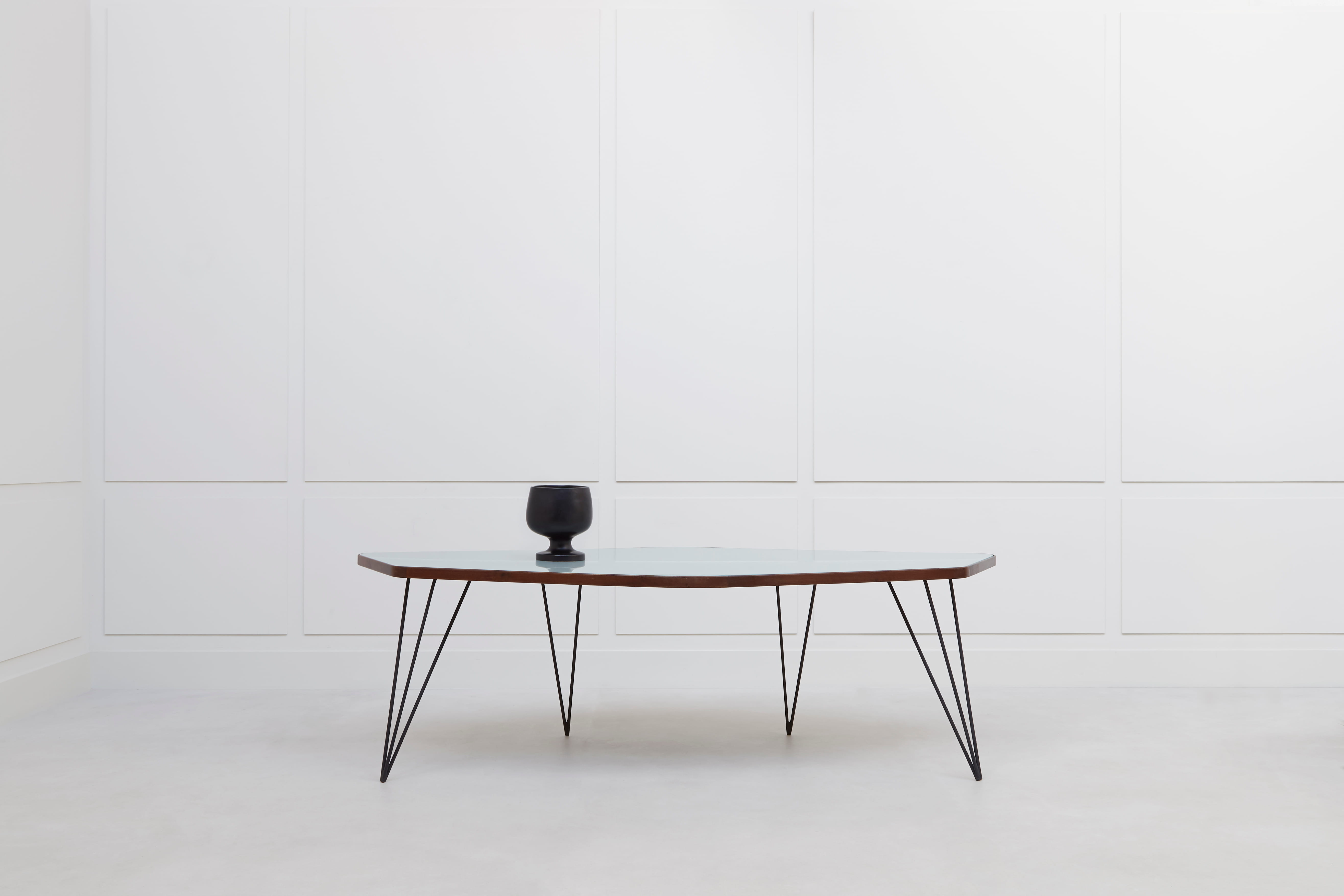 Joaquim Tenreiro, importante et rare table « Abstrata », vue 01