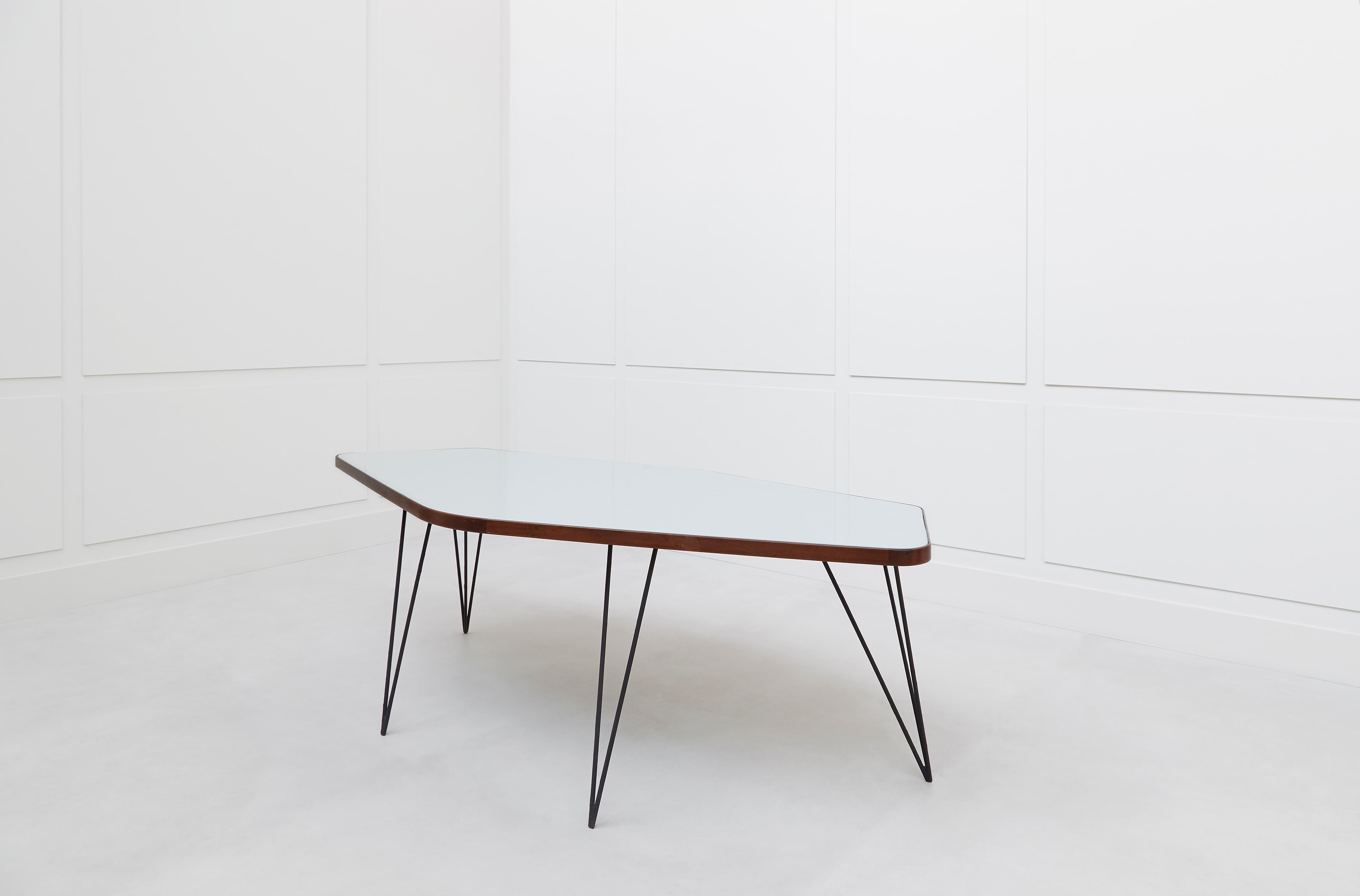 Joaquim Tenreiro, importante et rare table « Abstrata », vue 03