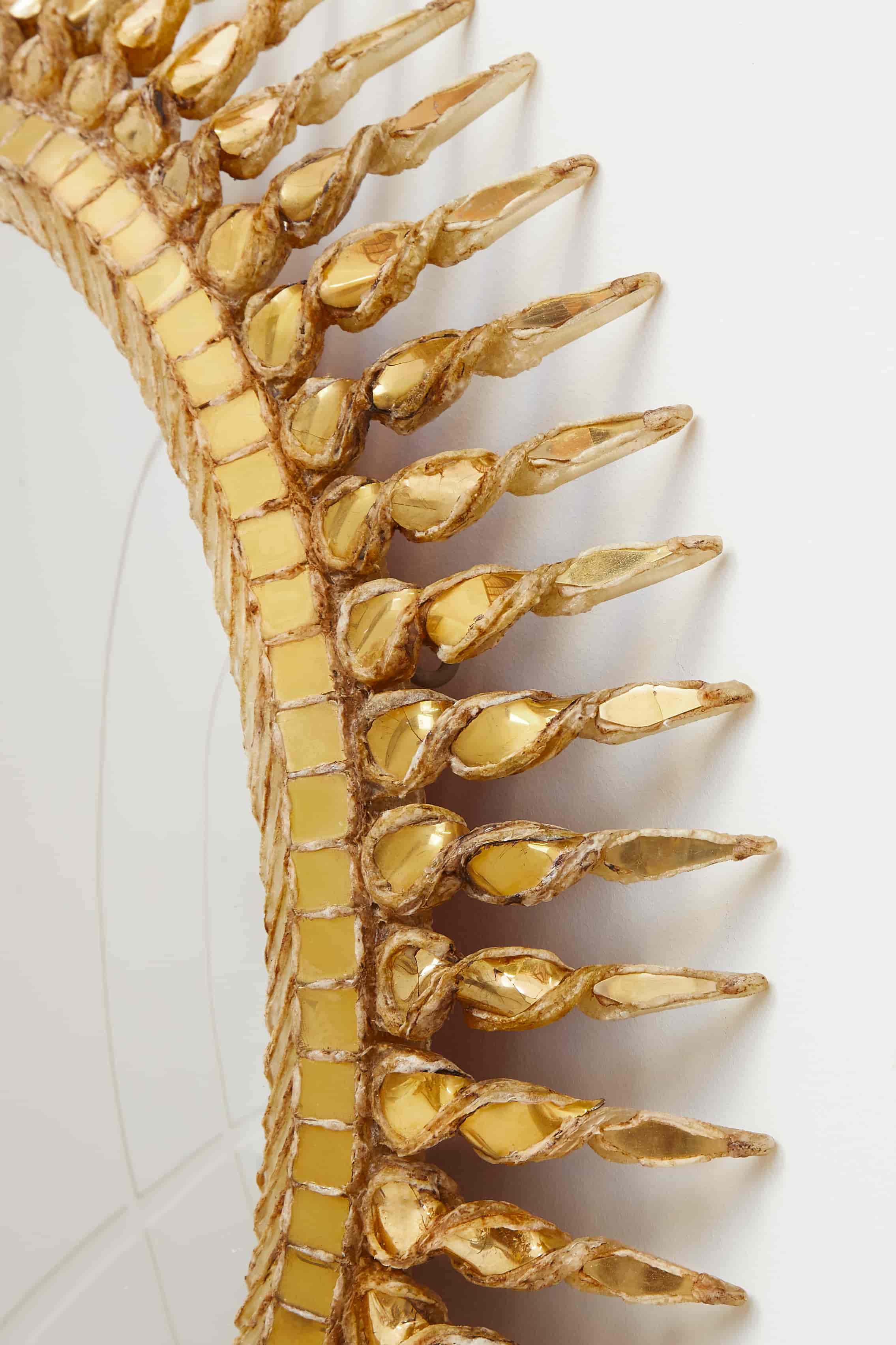 Broche LINE VAUTRIN En Bronze Doré - Motif étoile, Référence N°2ter - Occasion En Bon état Général