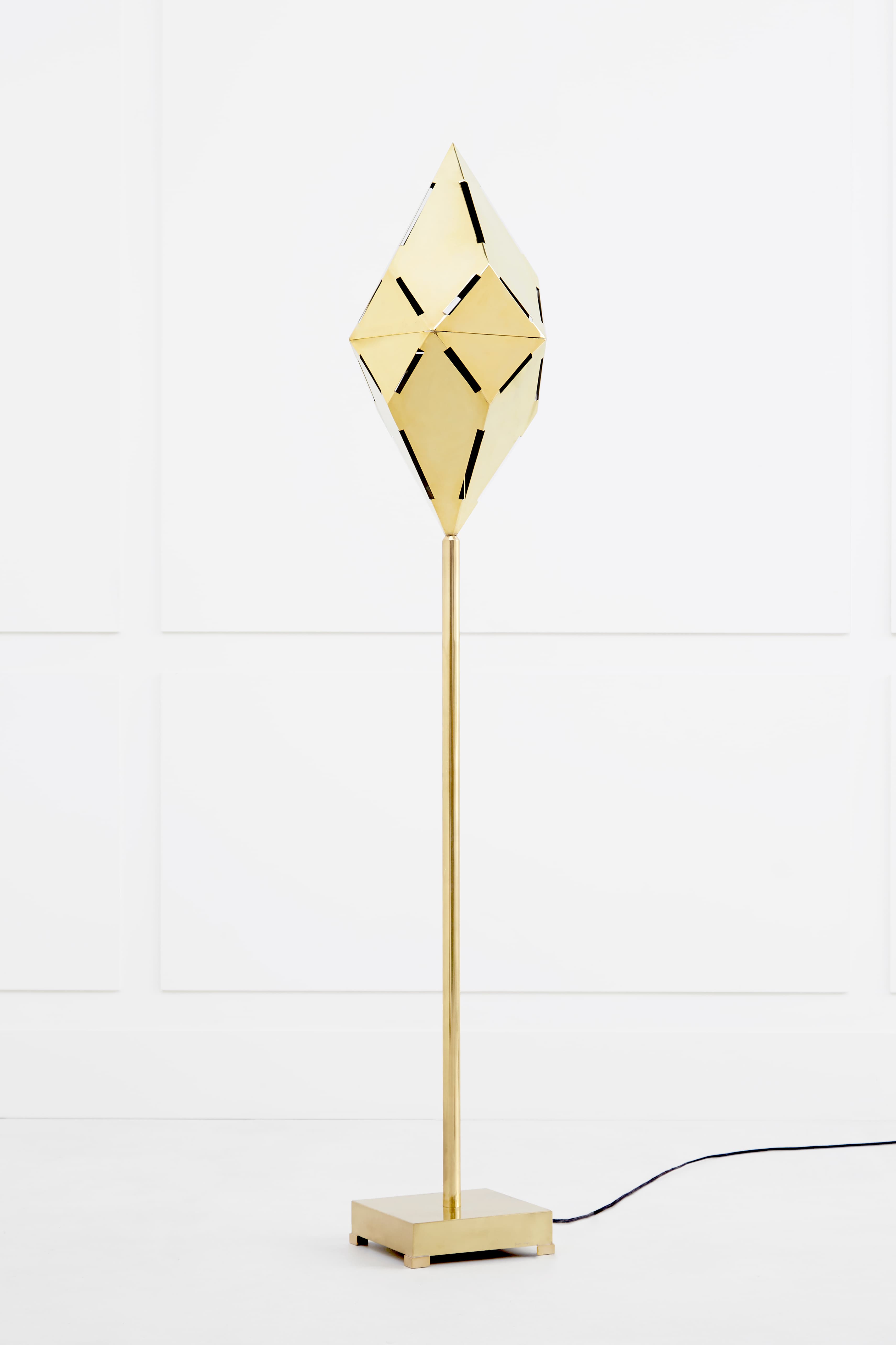 Gabriella Crespi, lampadaire « Caleidoscopio », vue 01