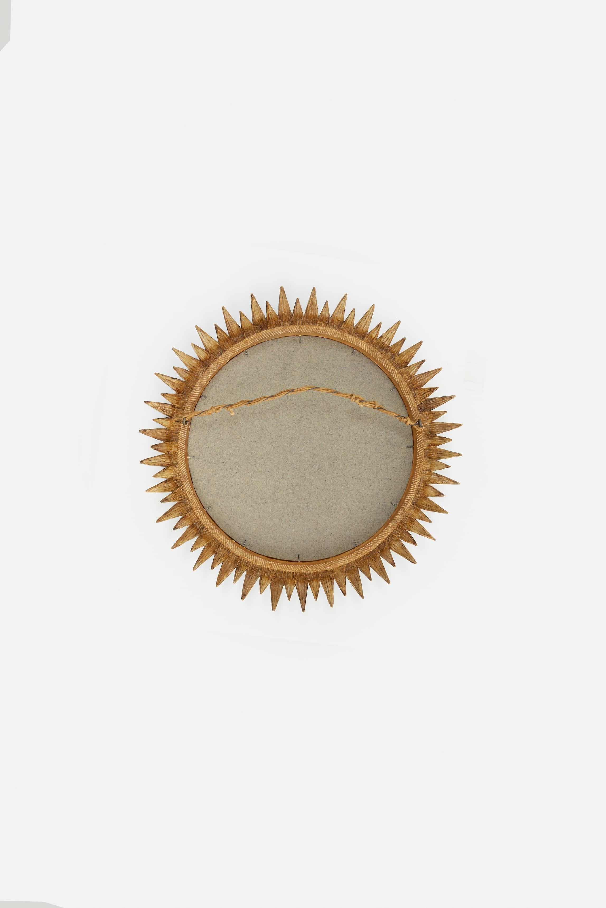 Line Vautrin, Miroir «Soleil à Pointes n°4» vert, vue 05