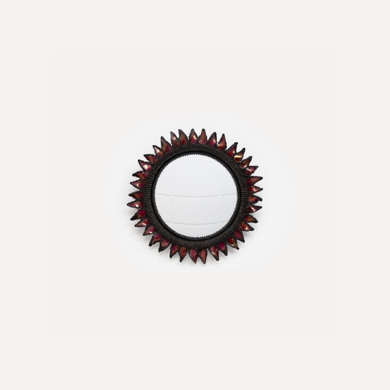 Line Vautrin, Fuchsia “Chardon” mirror
