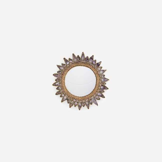 Line Vautrin, “Soleil à pointes n°1” mirror