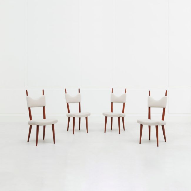 Jean Royère, pair of “Baltiques” chairs